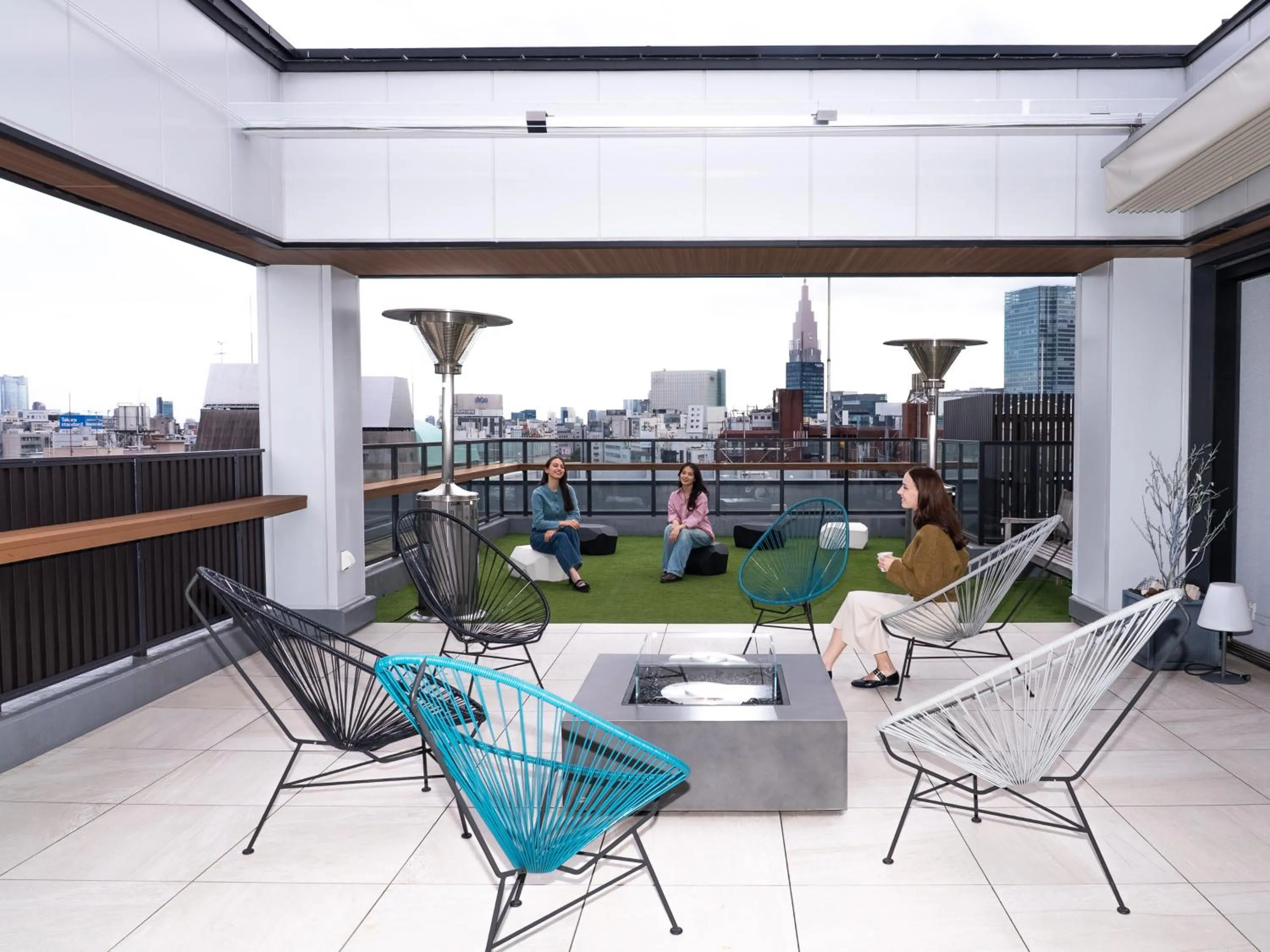 Balcony/Terrace in Tokyu Stay Shinjuku Eastside