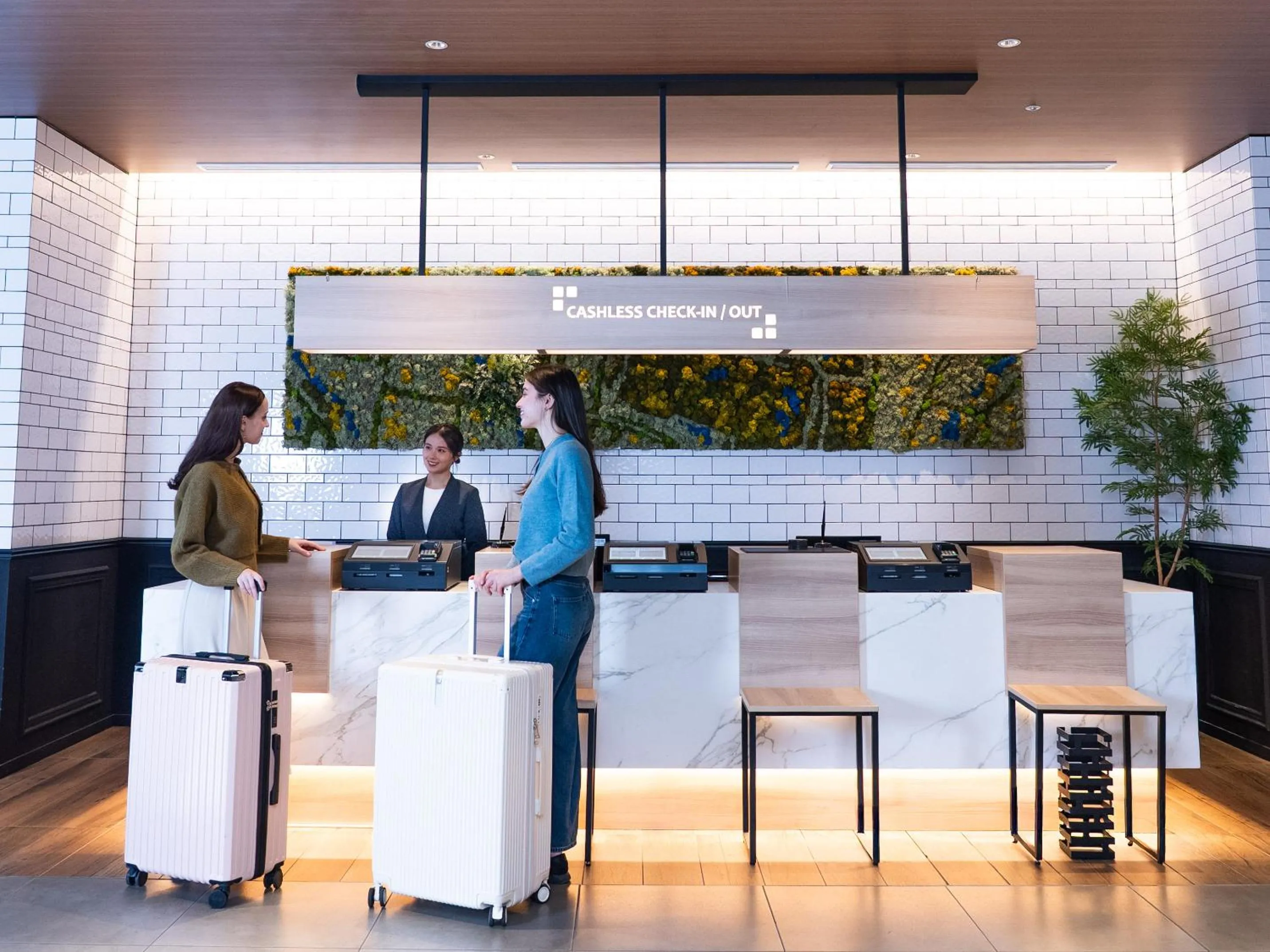 Lobby or reception in Tokyu Stay Shinjuku Eastside