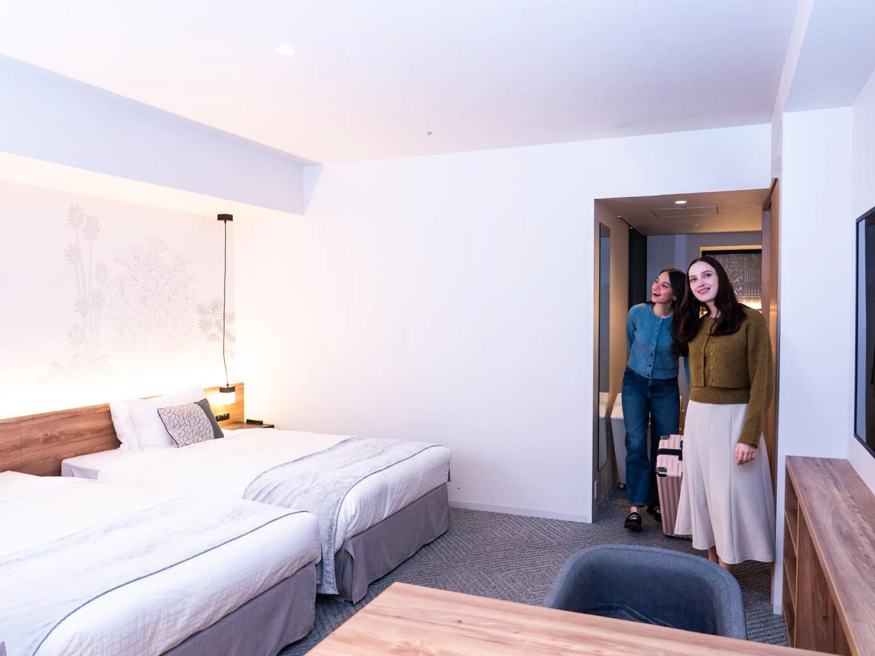 Bed in Tokyu Stay Shinjuku Eastside