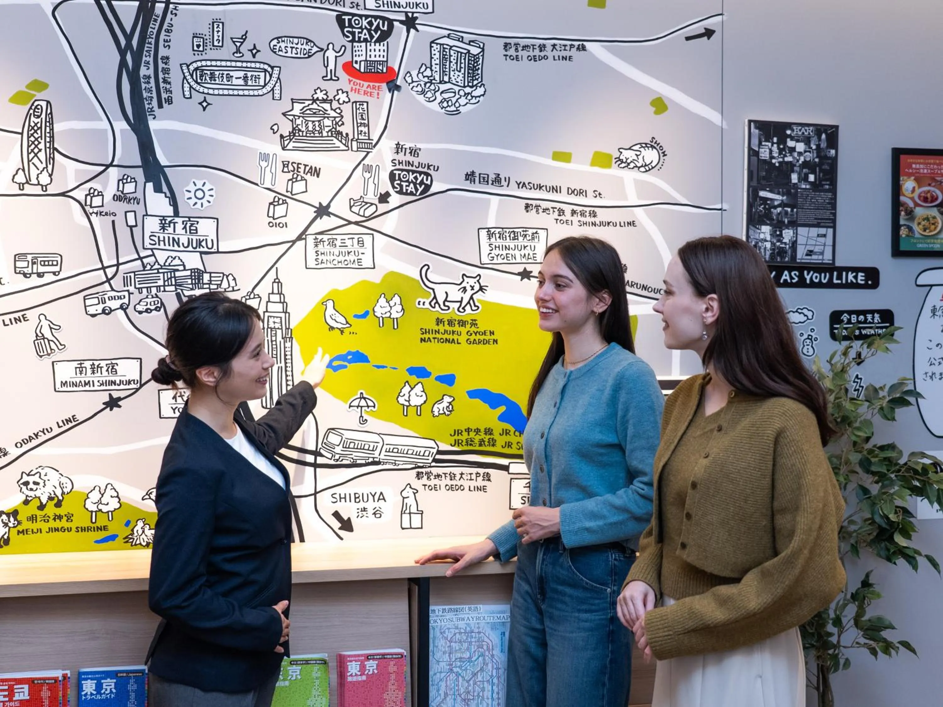 elevator in Tokyu Stay Shinjuku Eastside