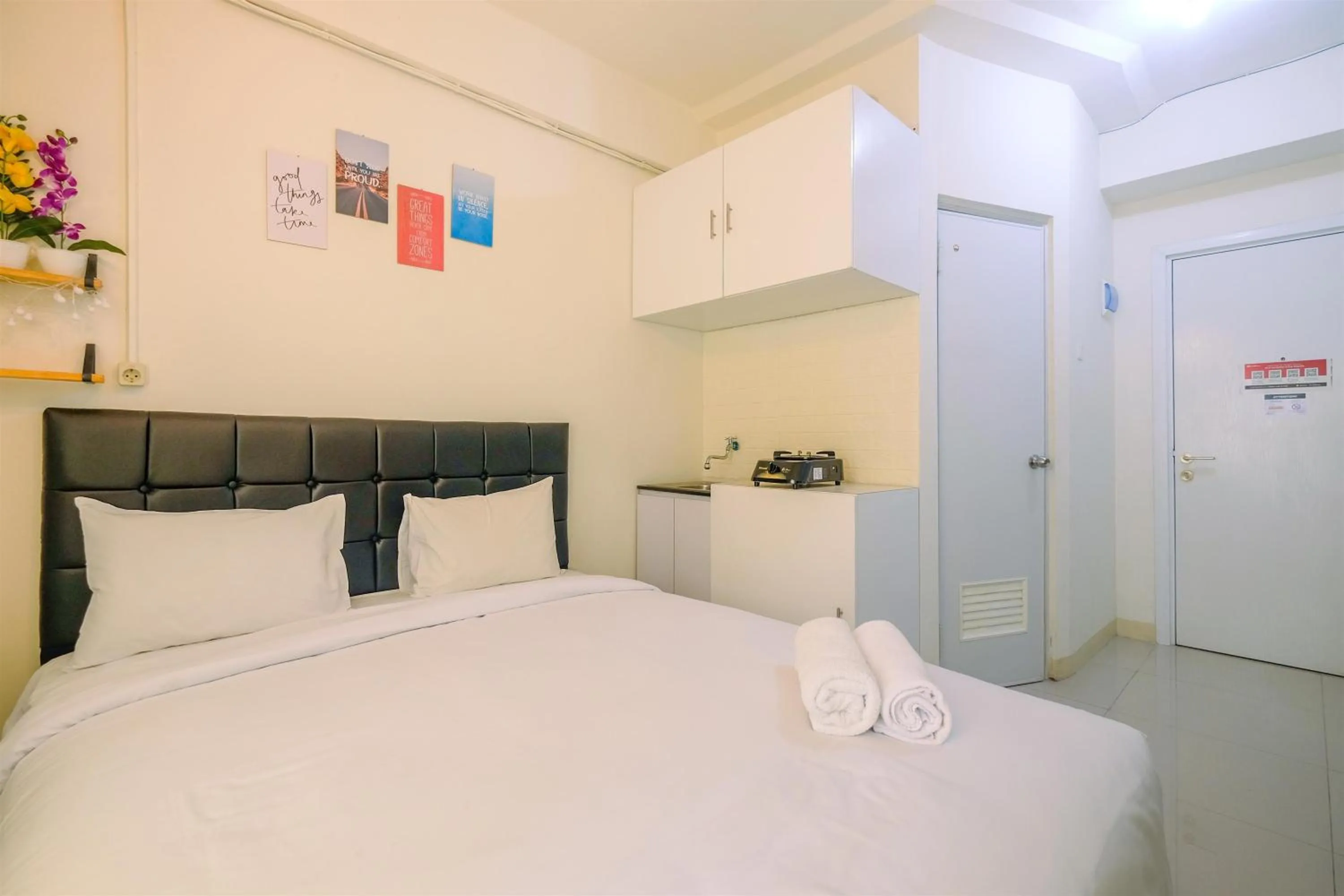New Room Studio at Green Pramuka City Apartment By Travelio