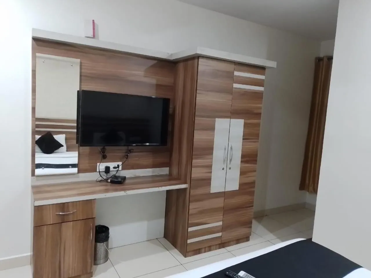 Bedroom in hotel fortune suites