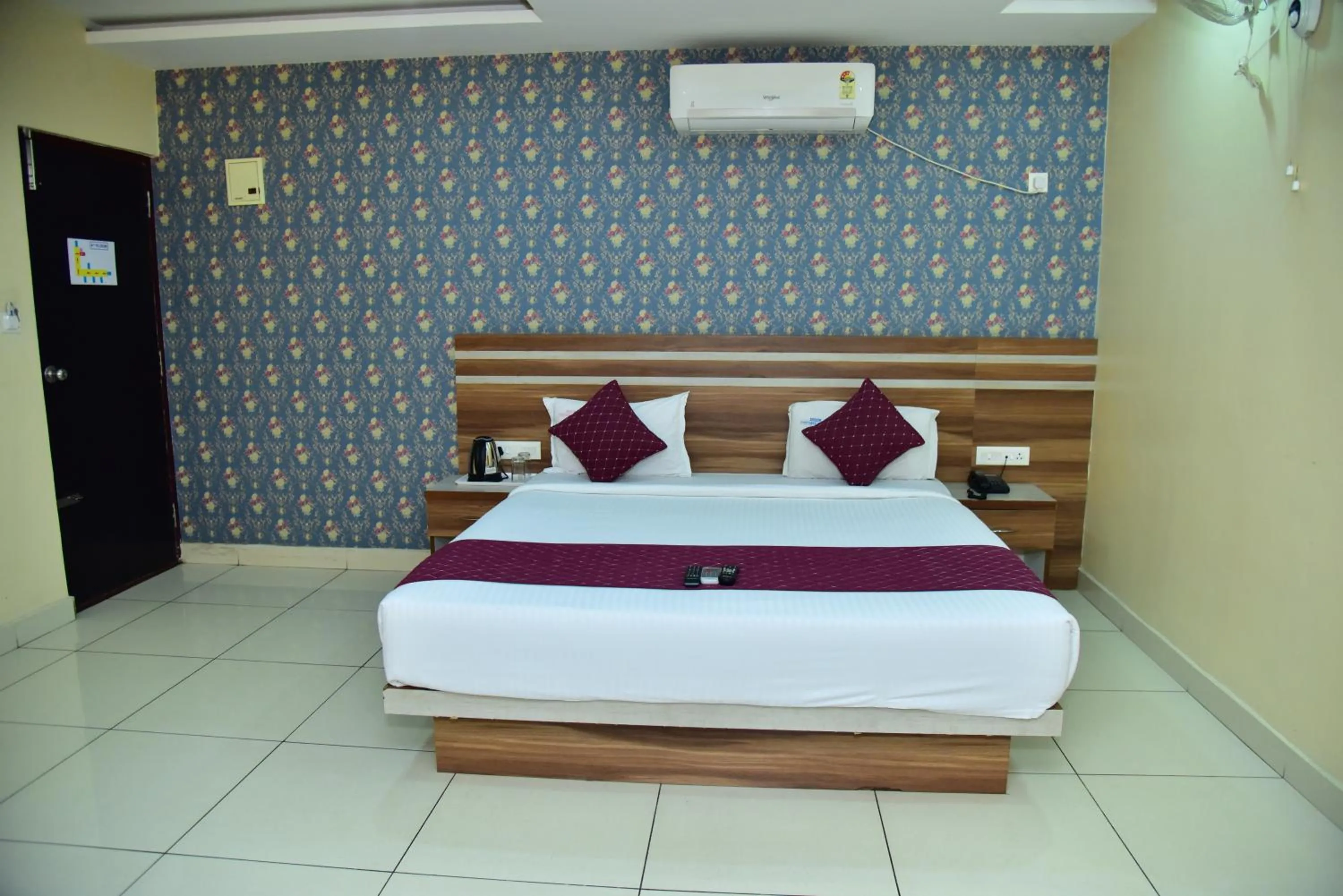 Bed in hotel fortune suites