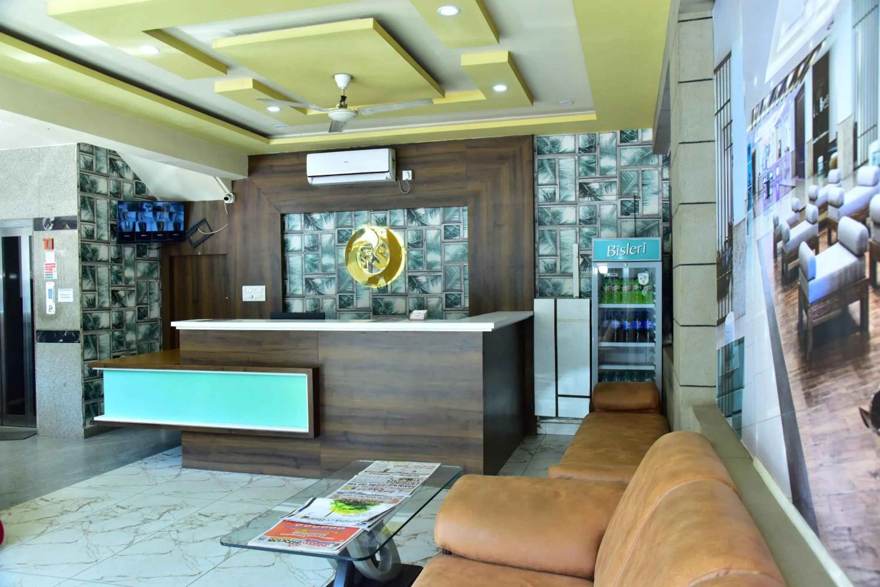 Lobby or reception in hotel fortune suites