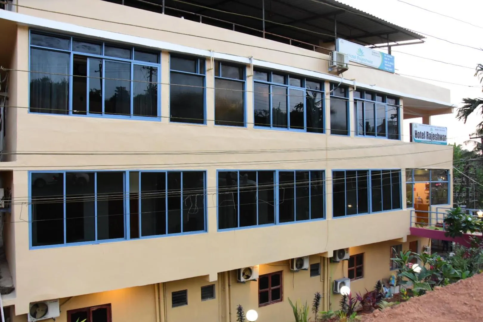 Property building in Hotel Rajeshwar