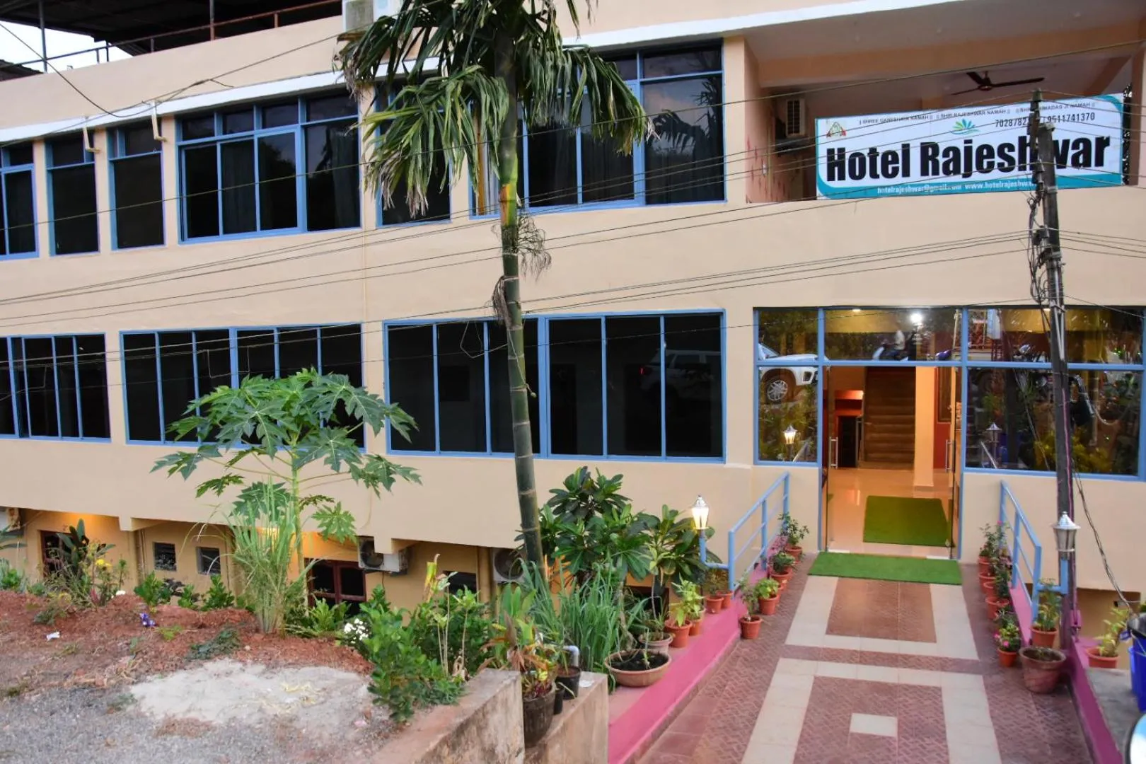 Property building in Hotel Rajeshwar