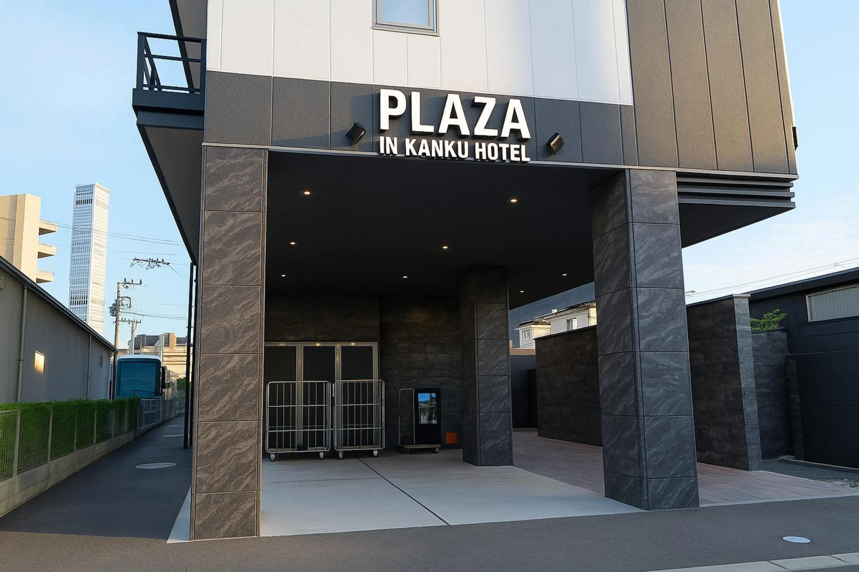 Property building in Plaza In Kanku Hotel