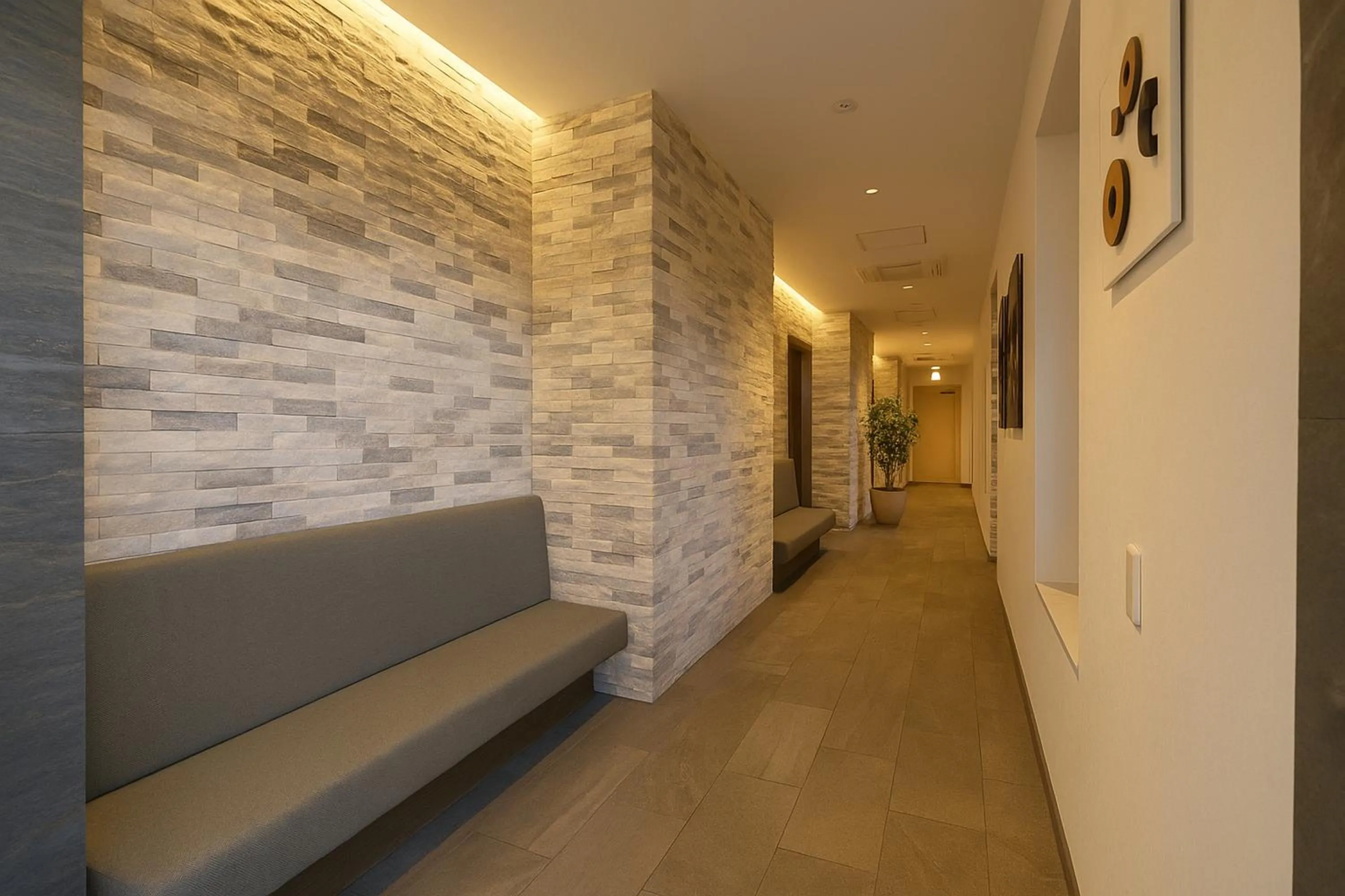 Seating area in Plaza In Kanku Hotel