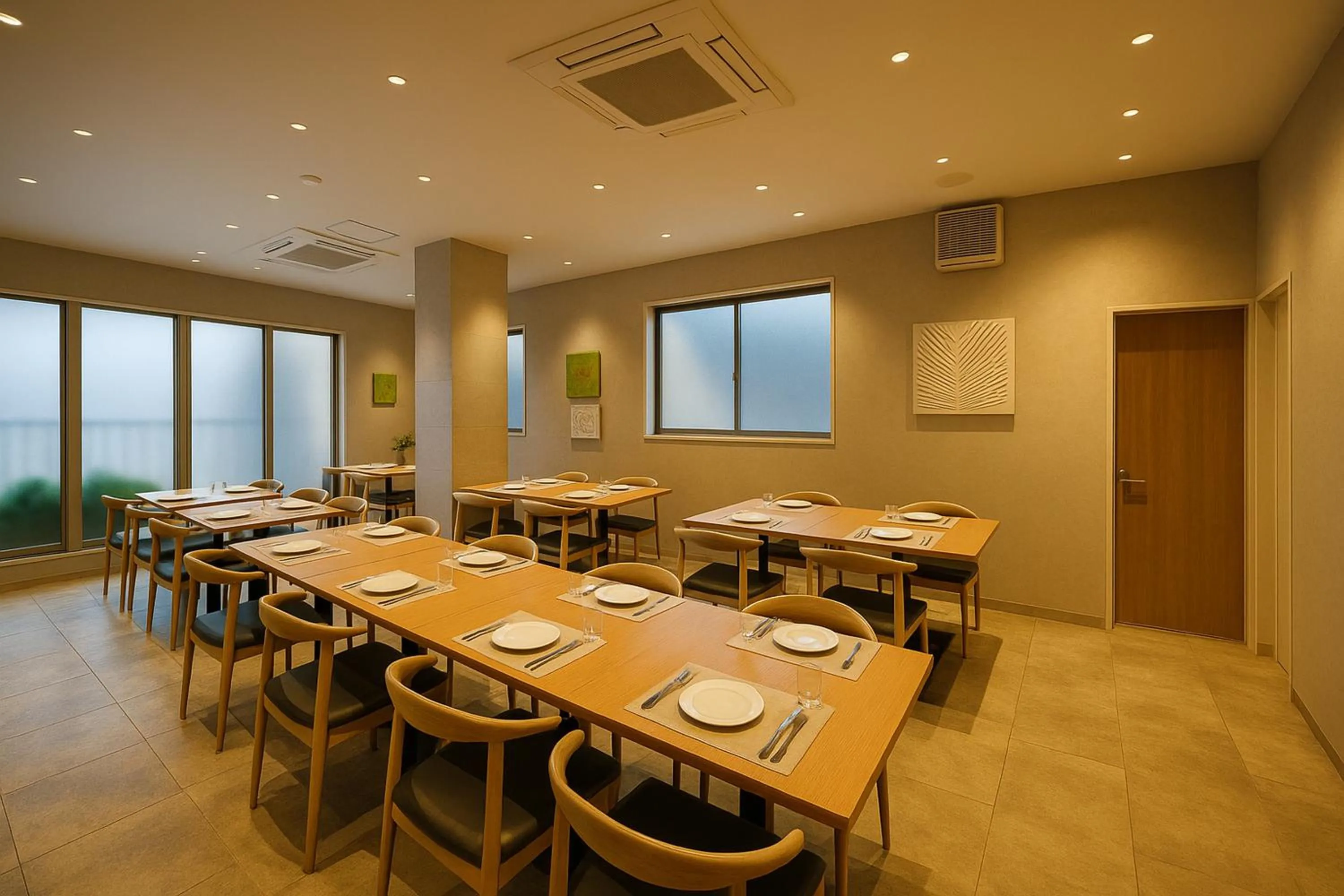 Seating area in Plaza In Kanku Hotel