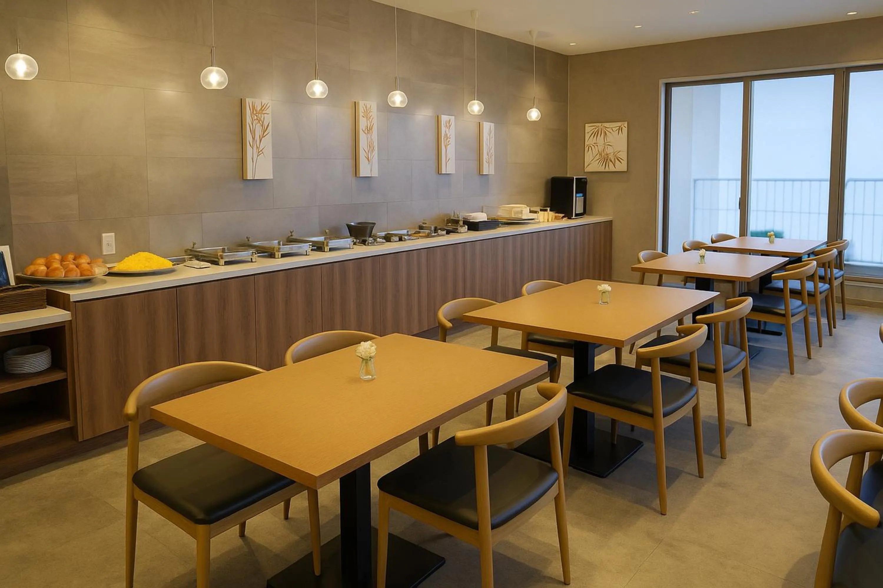 Restaurant/places to eat in Plaza In Kanku Hotel