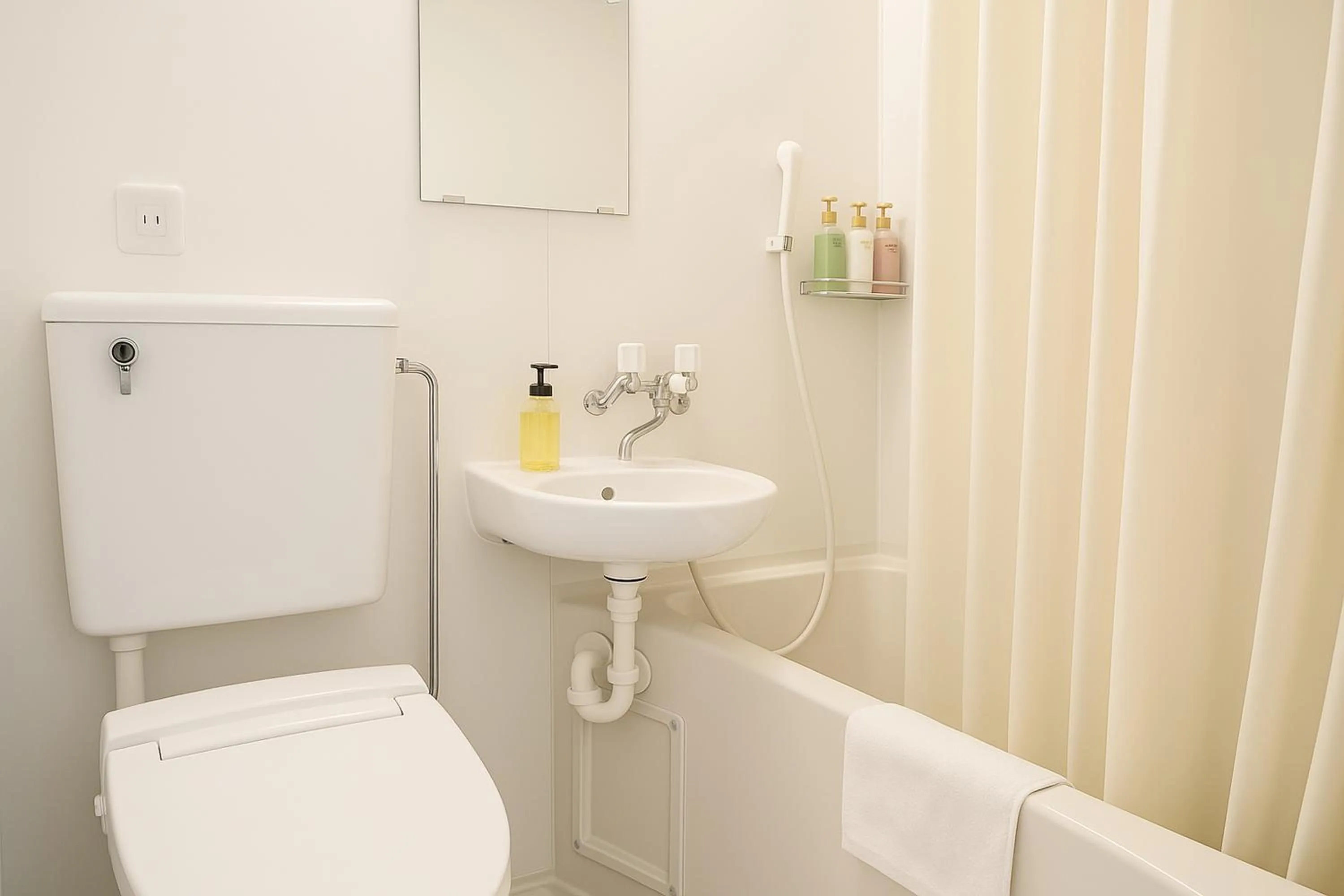 Toilet in Plaza In Kanku Hotel