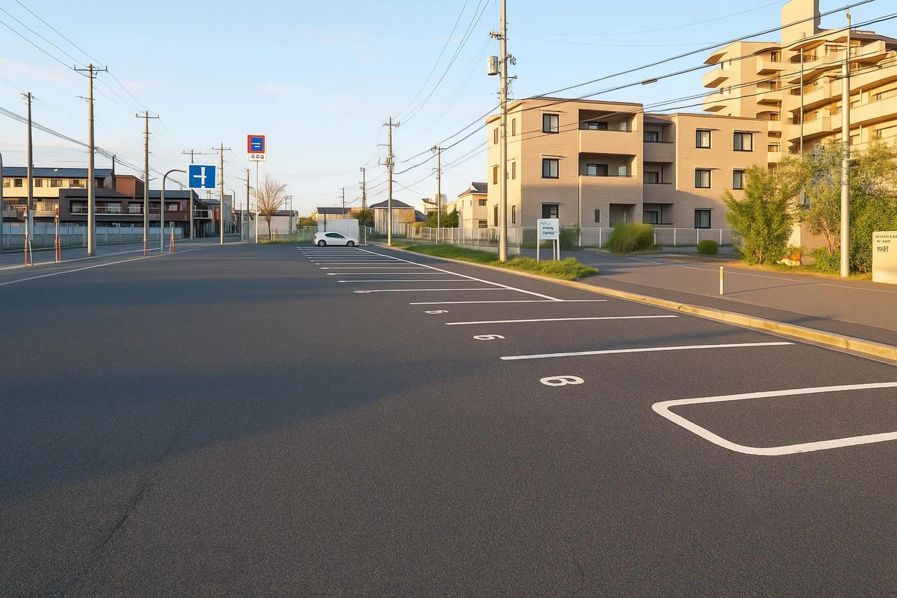 Parking in Plaza In Kanku Hotel