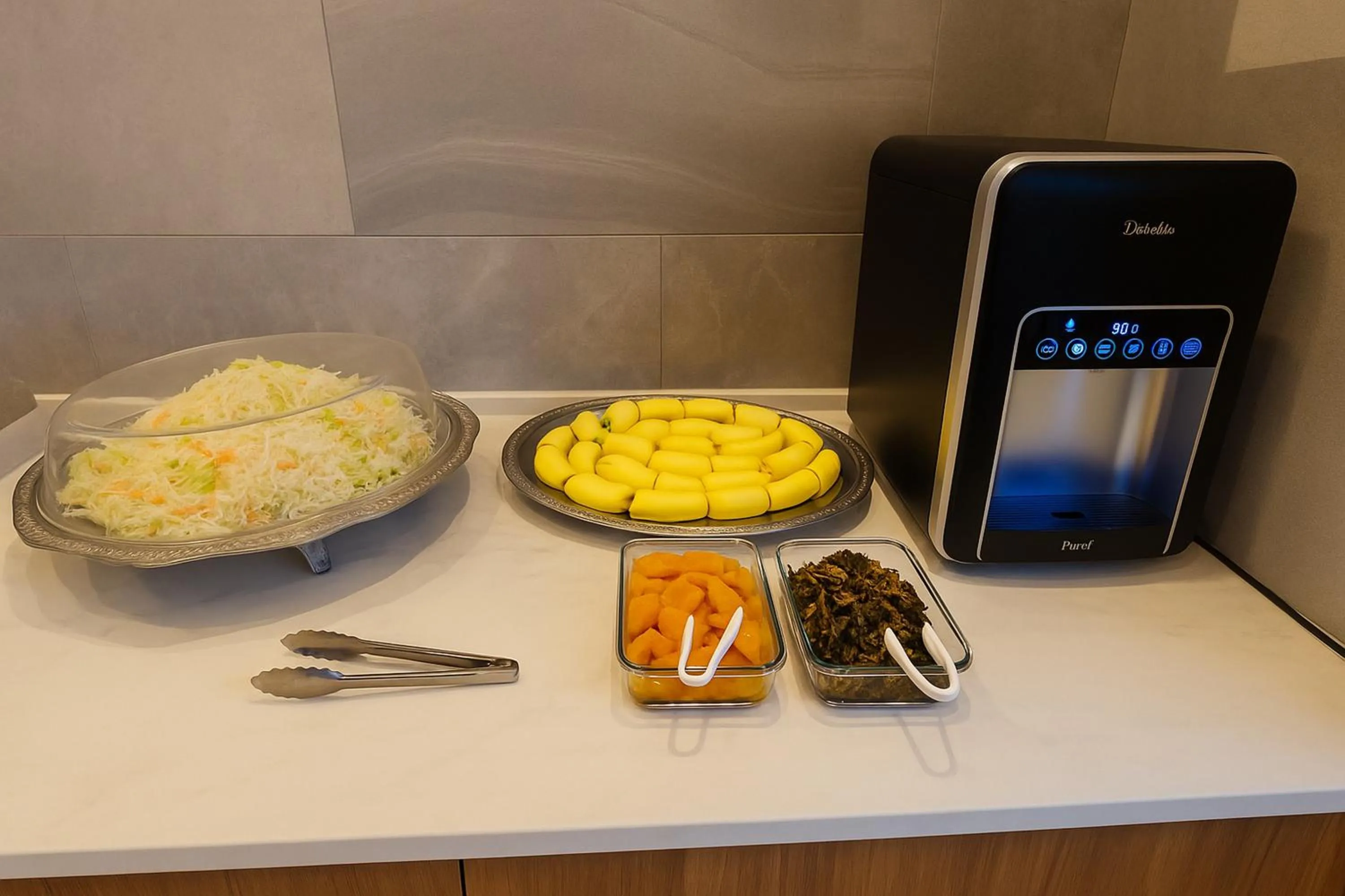 Food and drinks in Plaza In Kanku Hotel