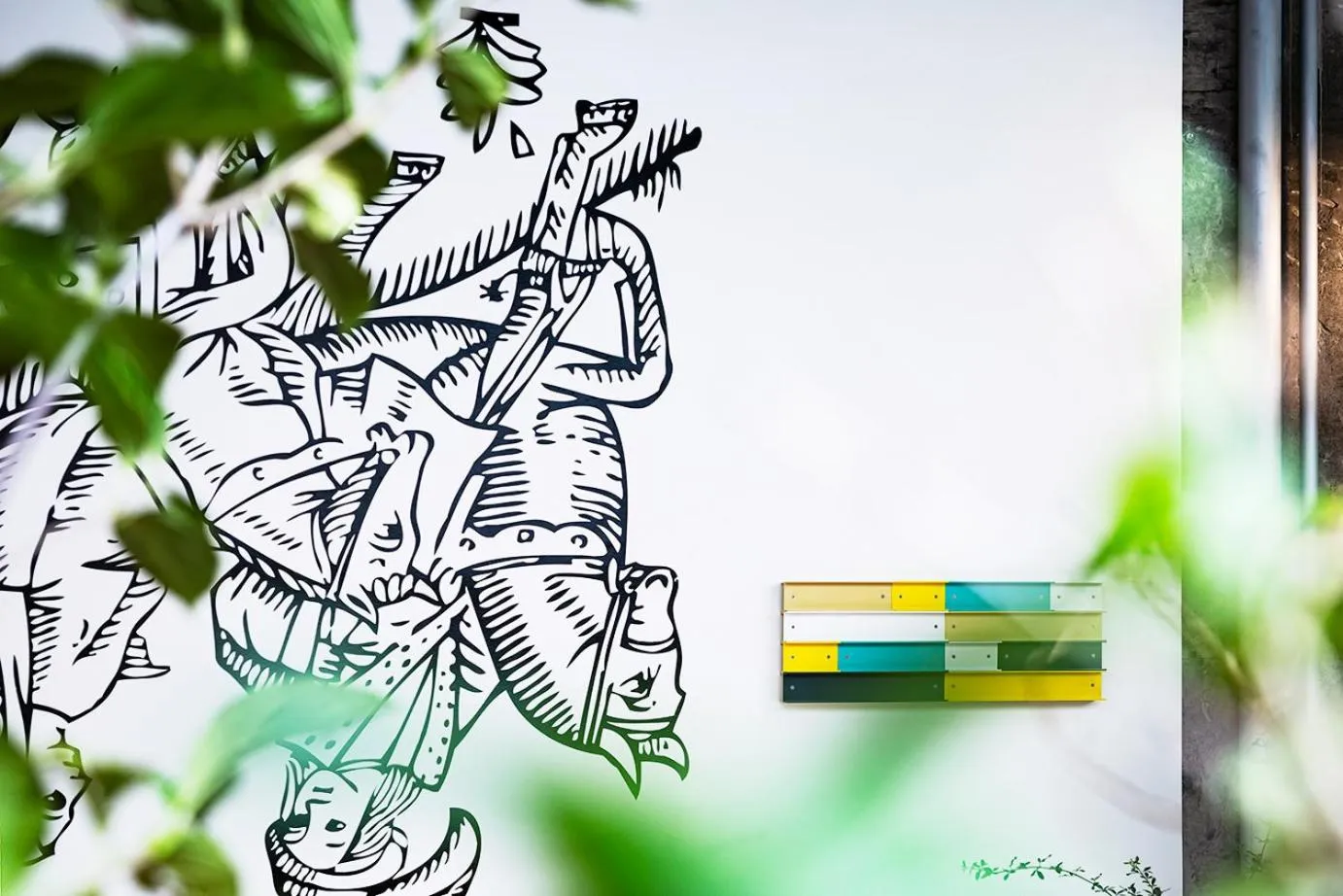 Decorative detail in SHIROIYA HOTEL