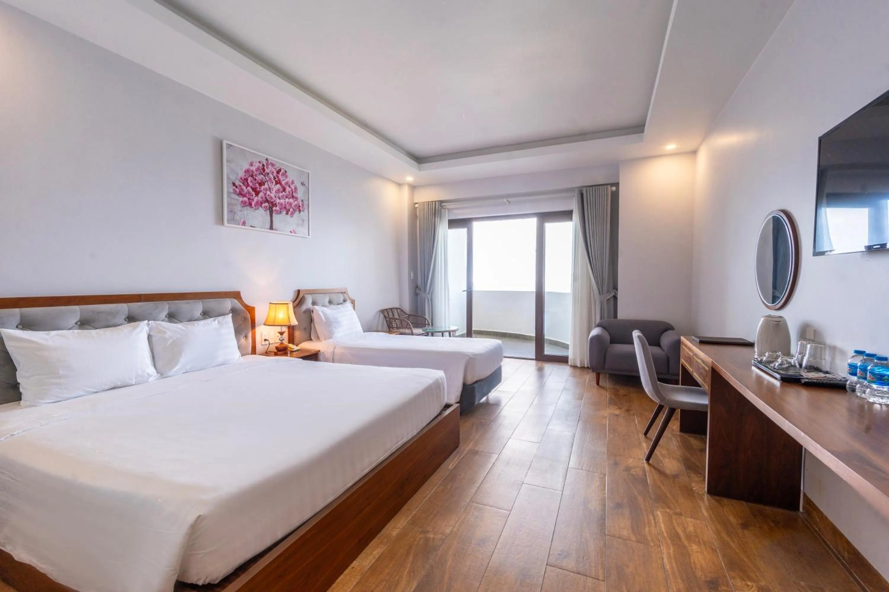 Bed in Maris Beach Hotel Phu Quoc