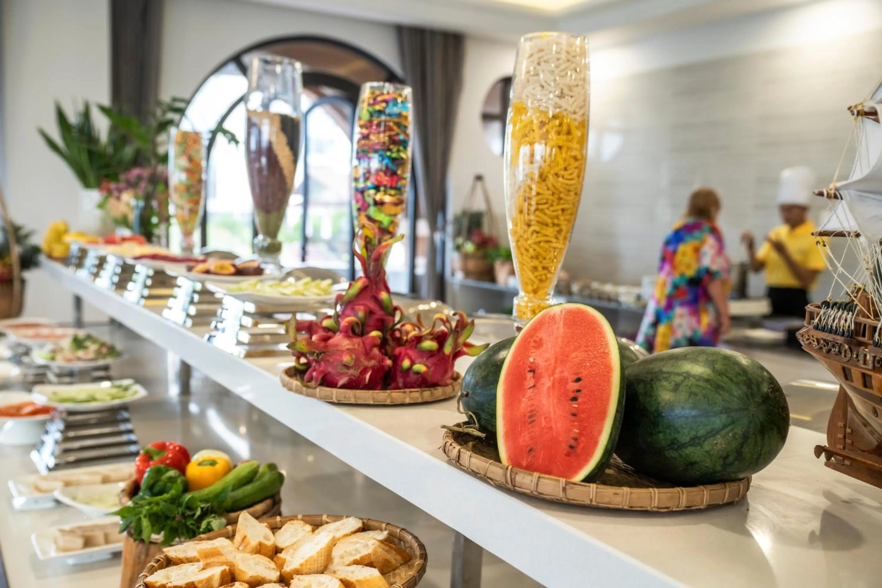 Breakfast in Maris Beach Hotel Phu Quoc