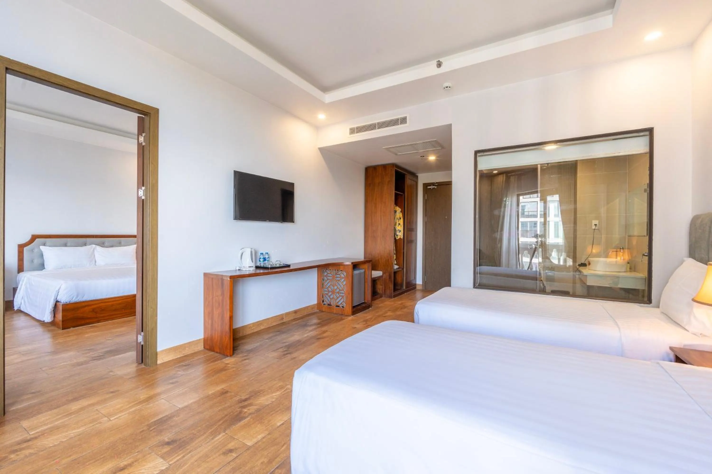 Bed in Maris Beach Hotel Phu Quoc