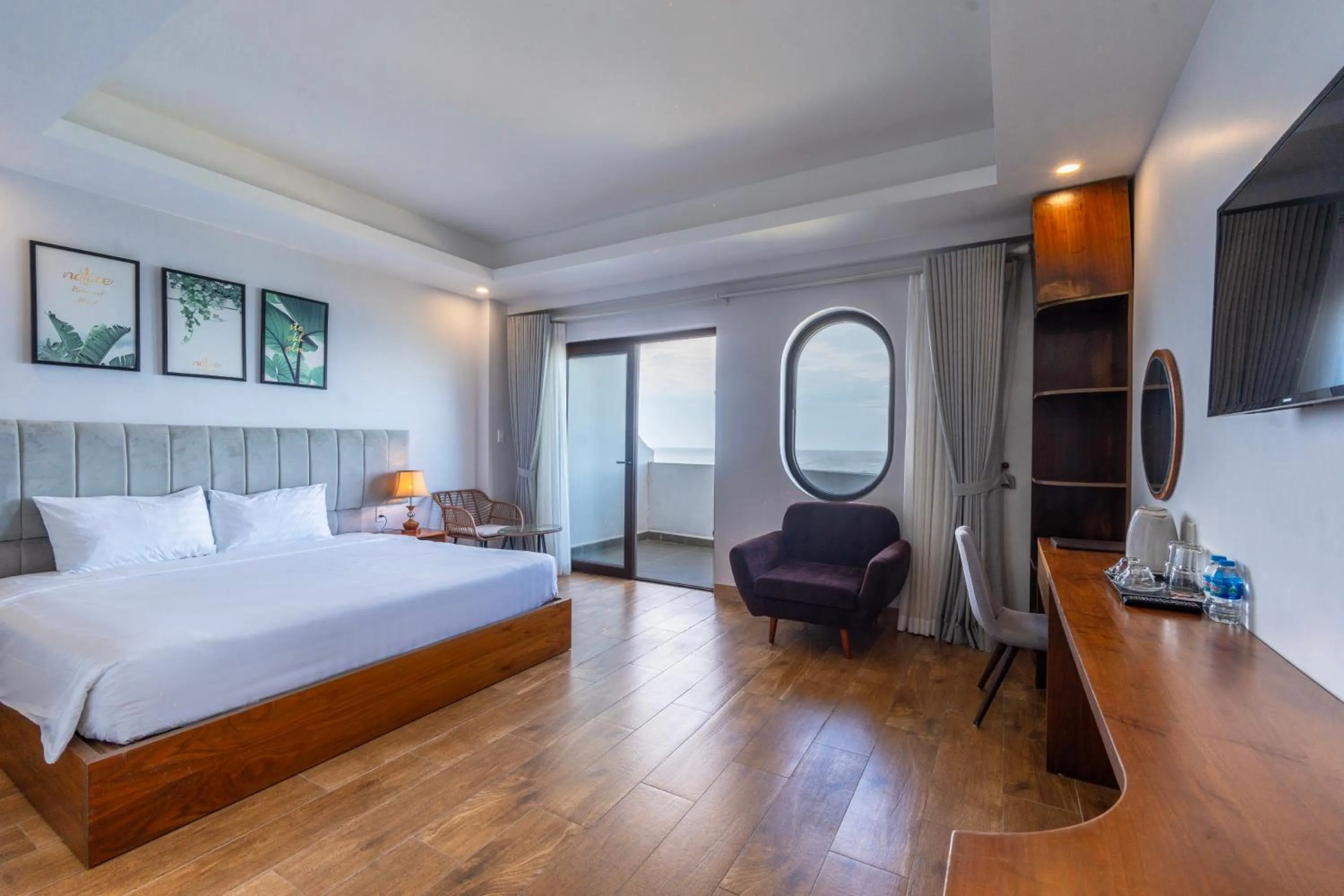 Bed in Maris Beach Hotel Phu Quoc