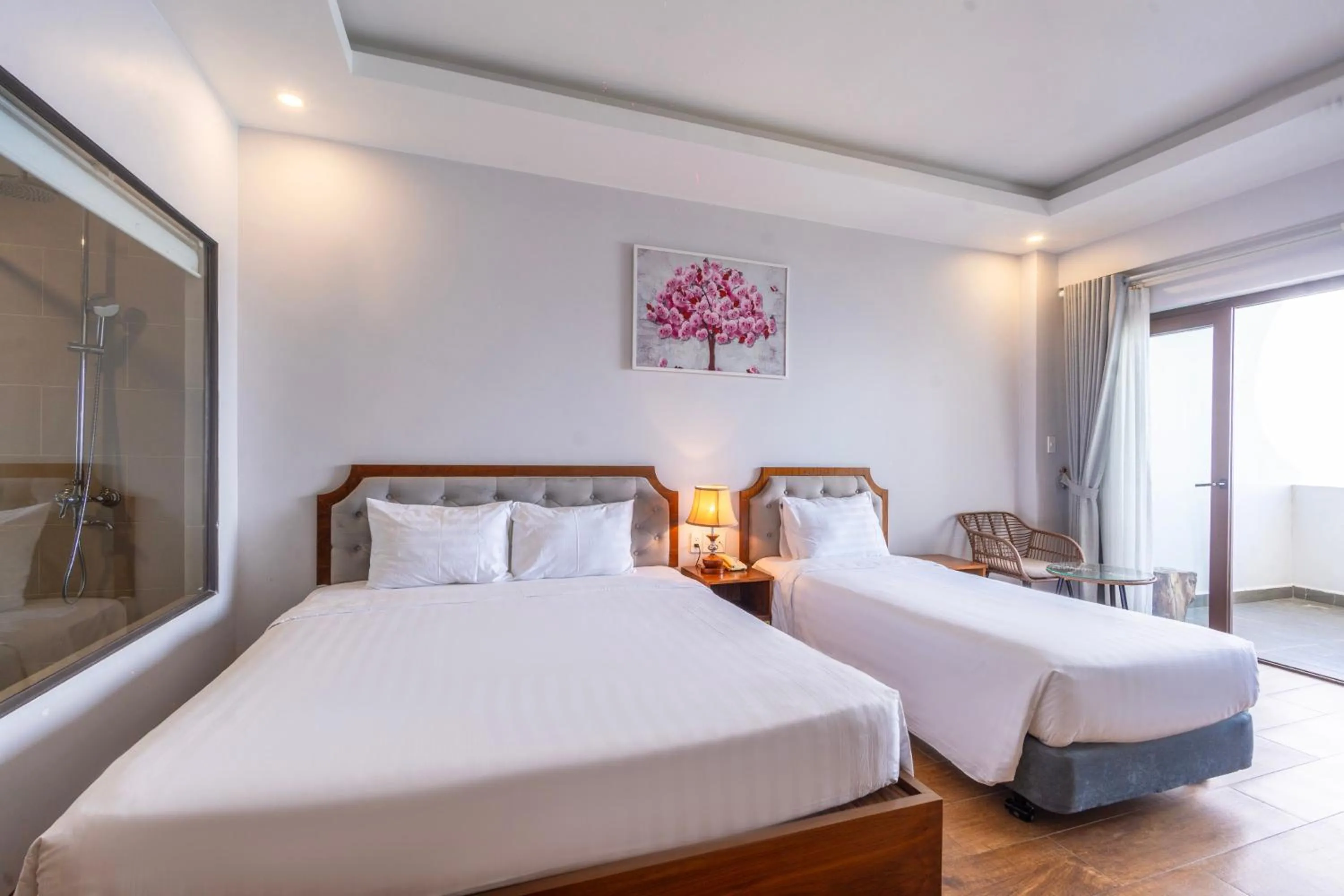 Bed in Maris Beach Hotel Phu Quoc