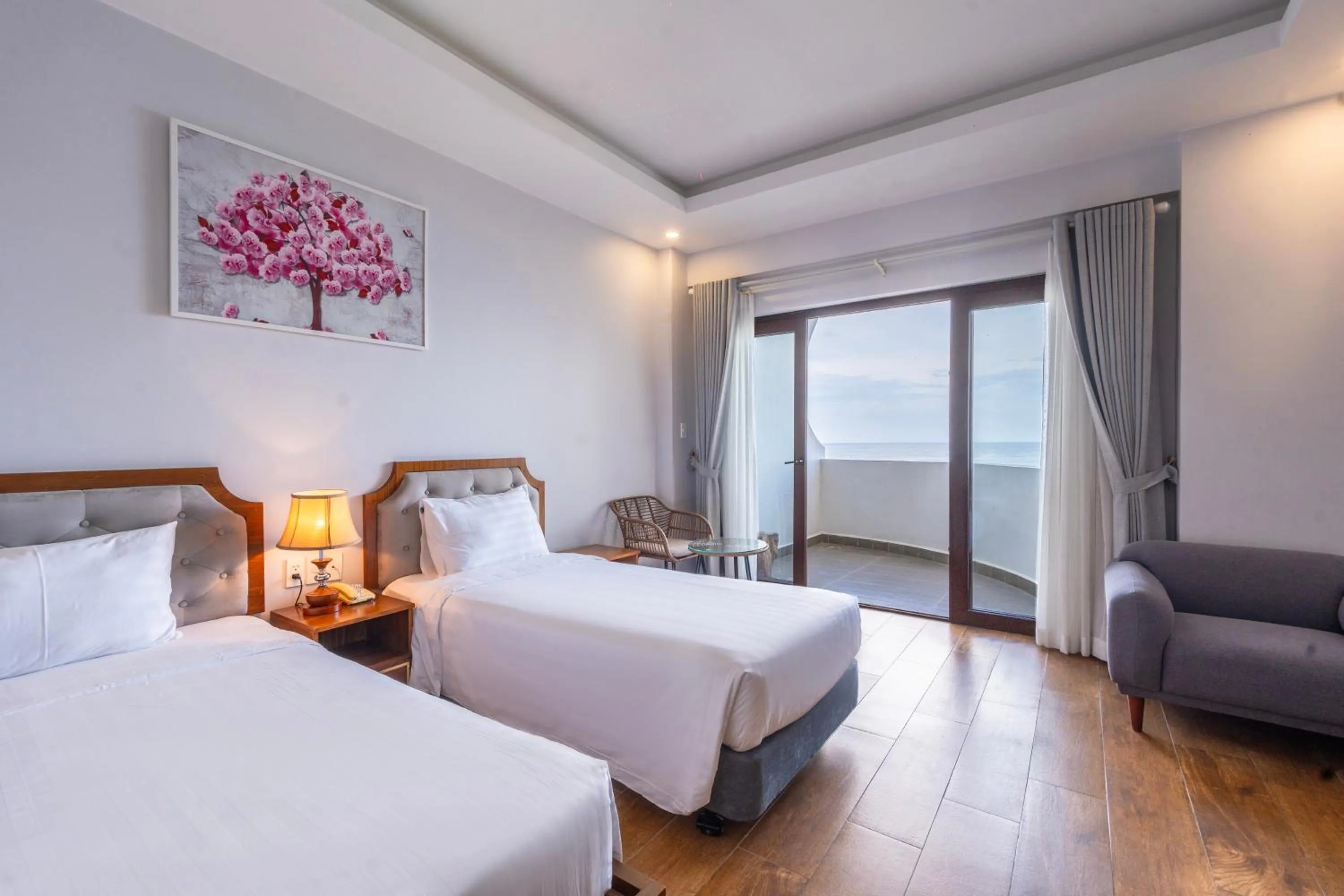 Bed in Maris Beach Hotel Phu Quoc