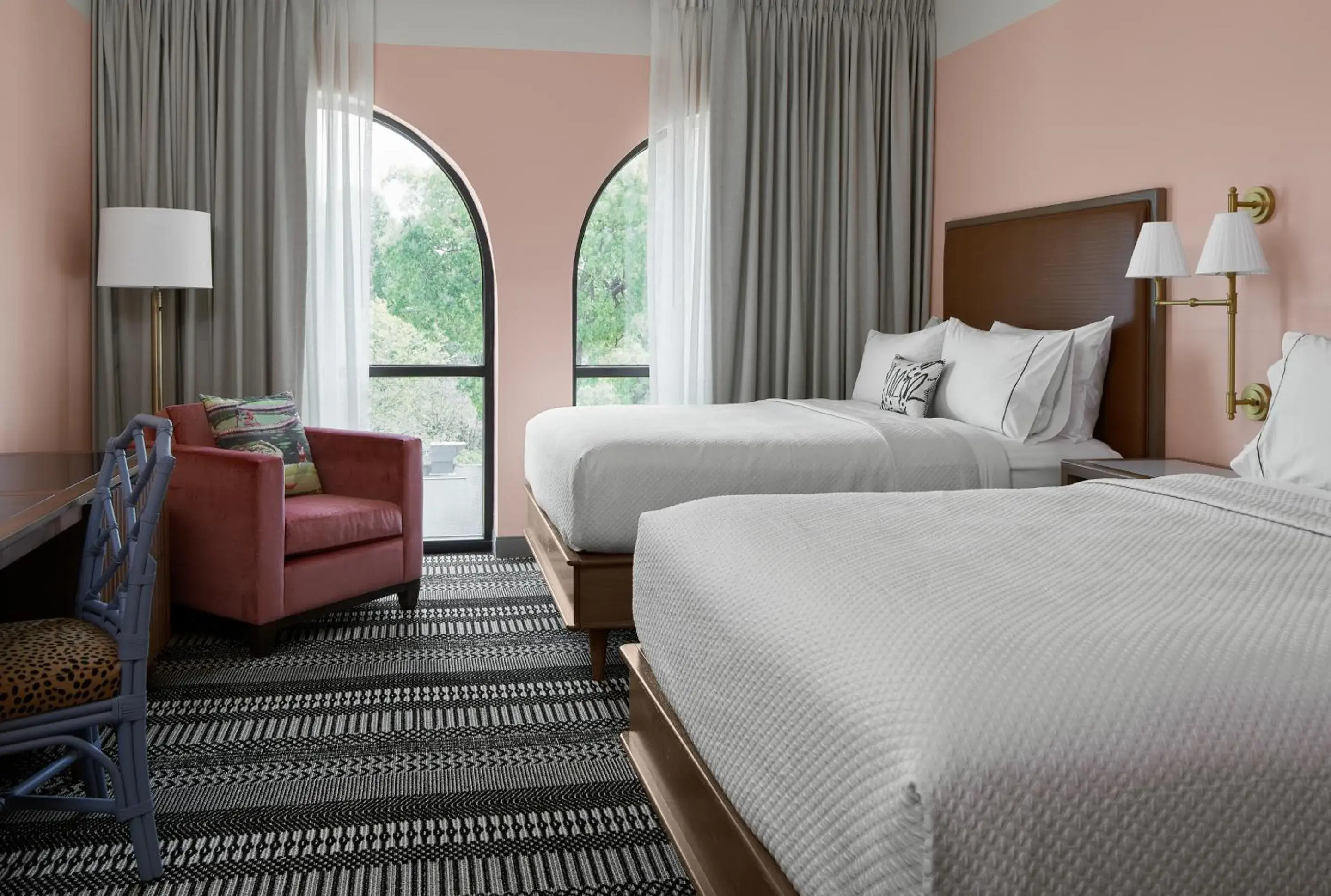 Standard Guest Room with 2 Queen Bed in The Memphian, a Tribute Portfolio Hotel Standard Guest Room with 2 Queen Bed in The Memphian, a Tribute Portfolio Hotel