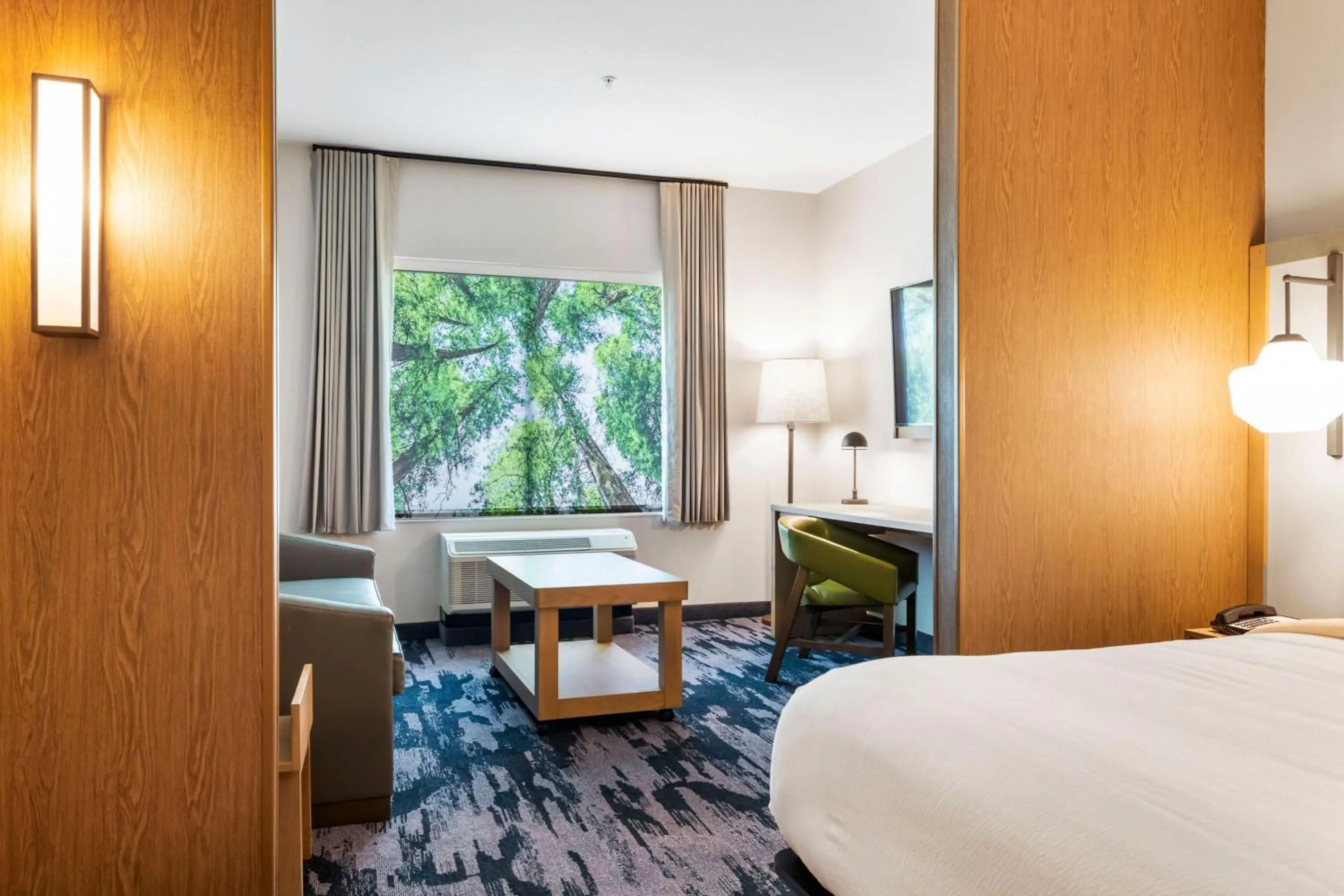 Bedroom, Bed in Fairfield by Marriott Inn & Suites San Francisco Airport Oyster Point Area