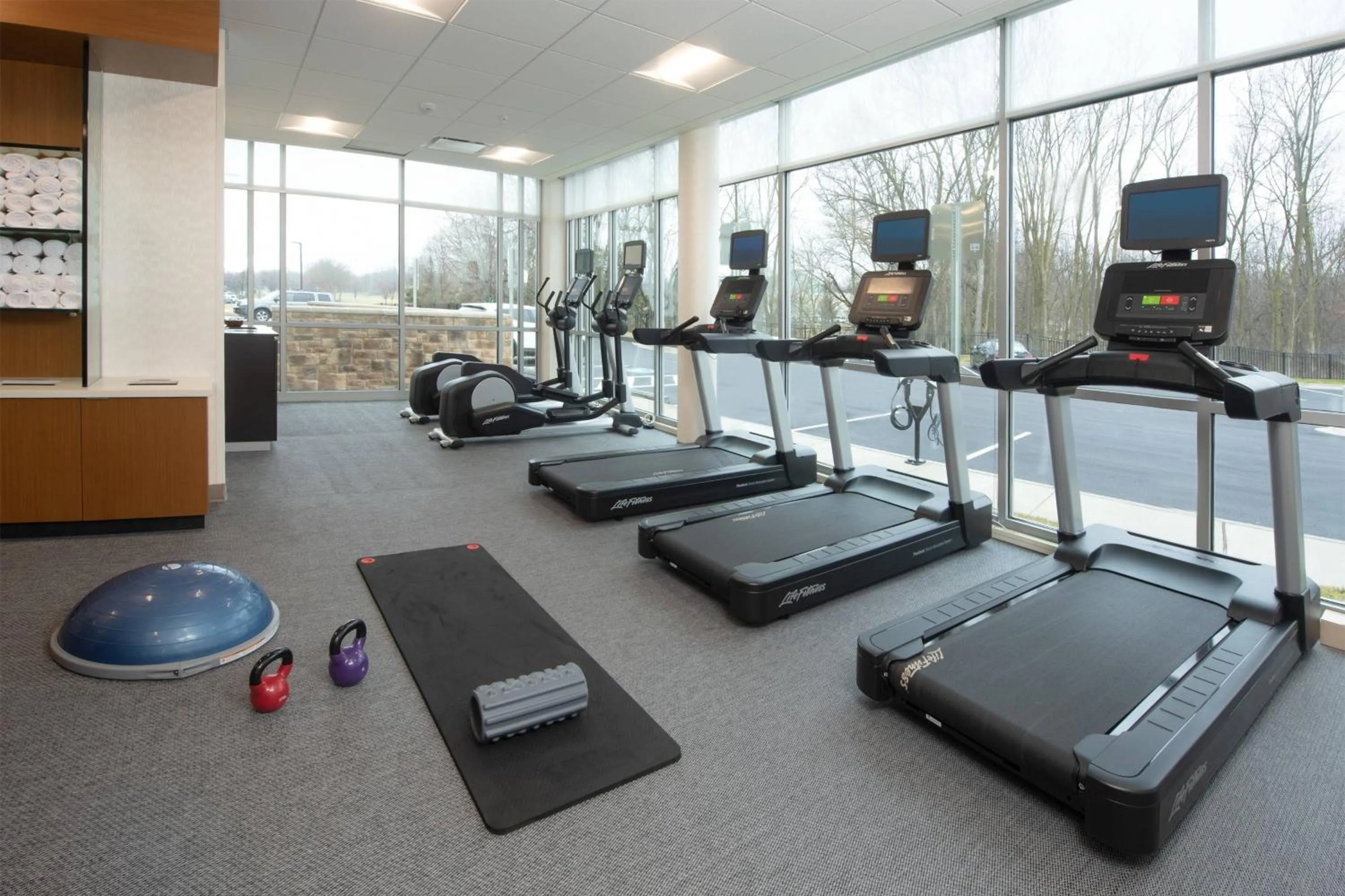 Fitness centre/facilities in SpringHill Suites By Marriott Frederick