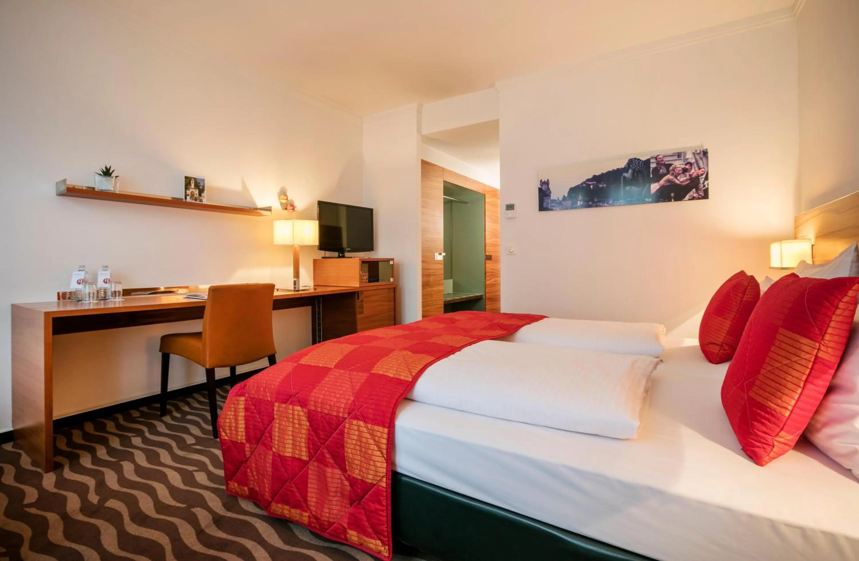 TV and multimedia, Bed in ARCOTEL Castellani Salzburg