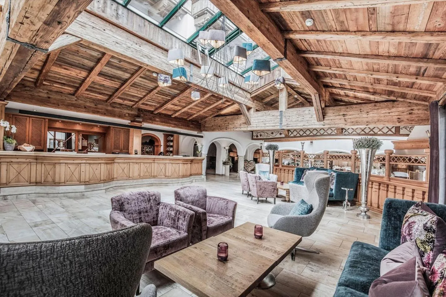 Lobby or reception in Hotel Elisabeth, 4 Sterne Superior