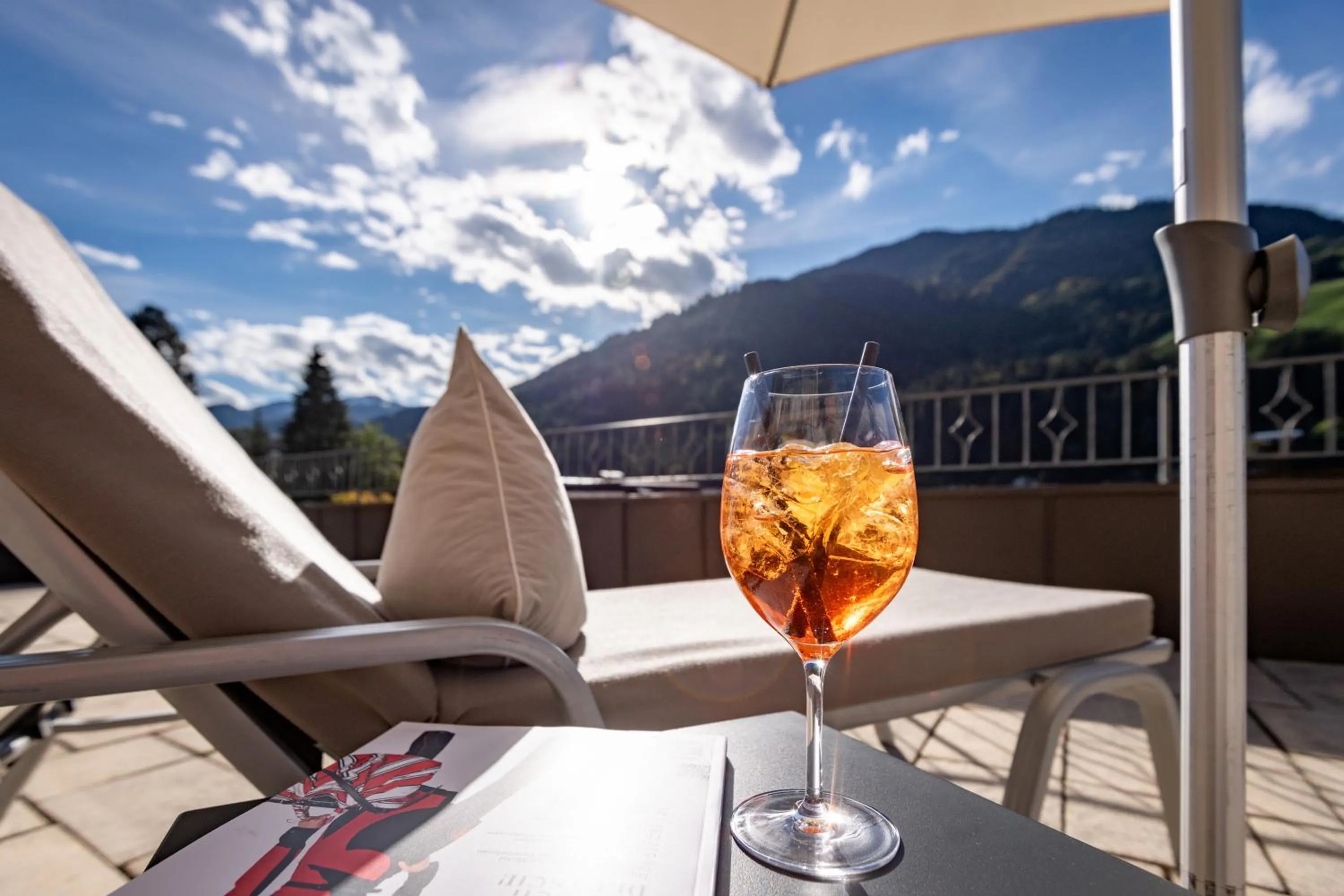 Balcony/Terrace in Hotel Elisabeth, 4 Sterne Superior