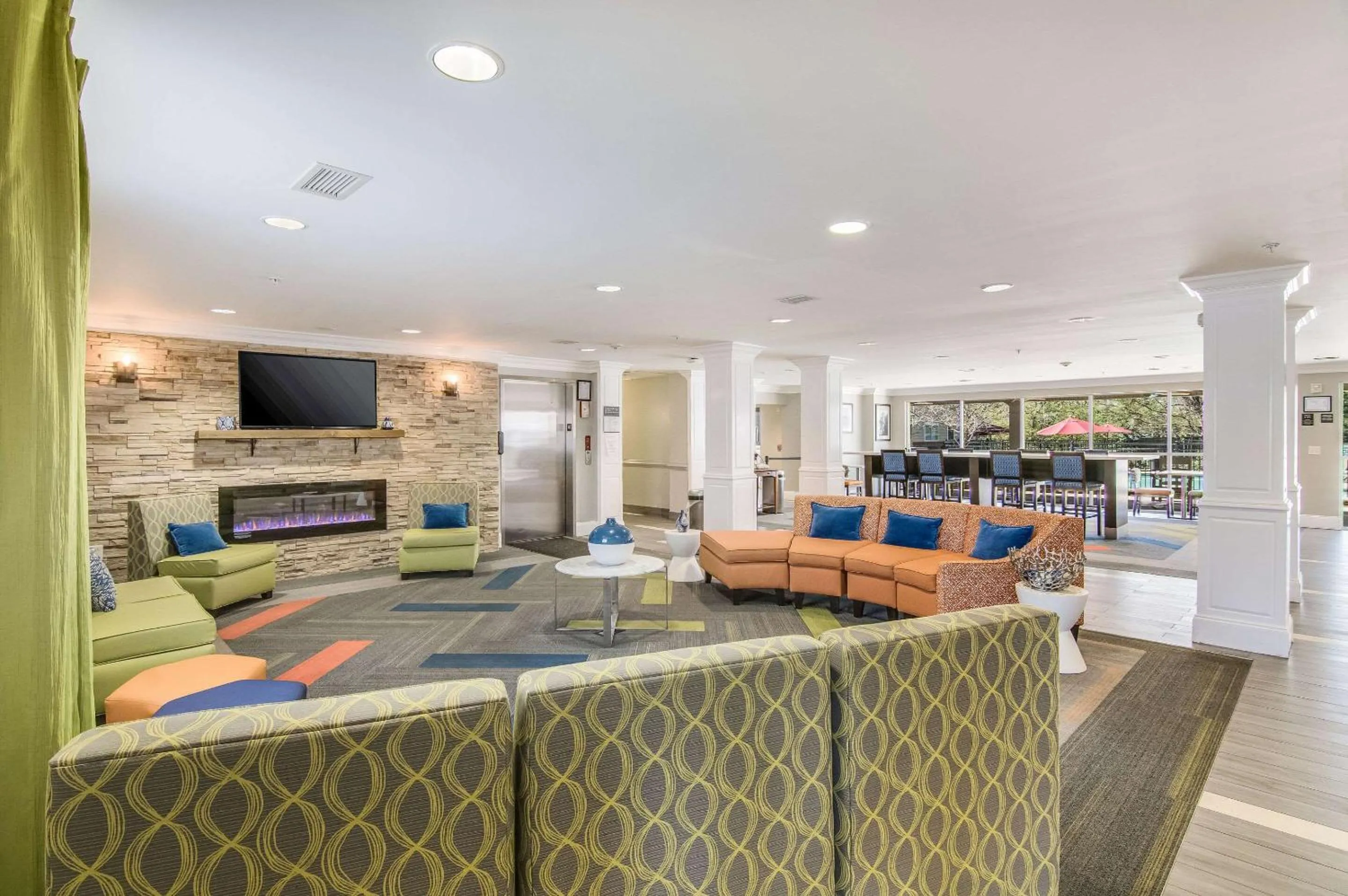 Lobby or reception in MainStay Suites Columbus near Fort Benning