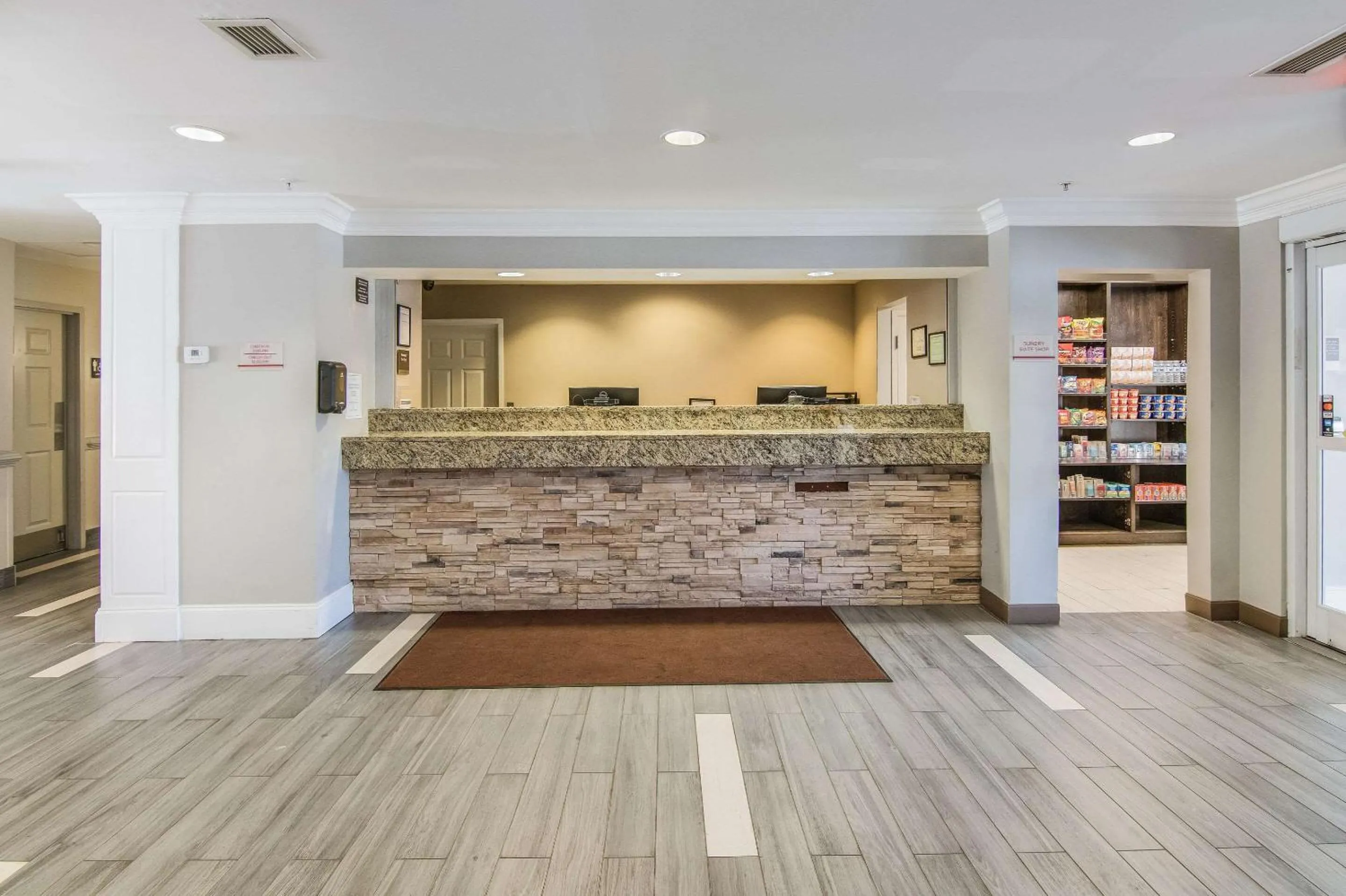 Lobby or reception in MainStay Suites Columbus near Fort Benning