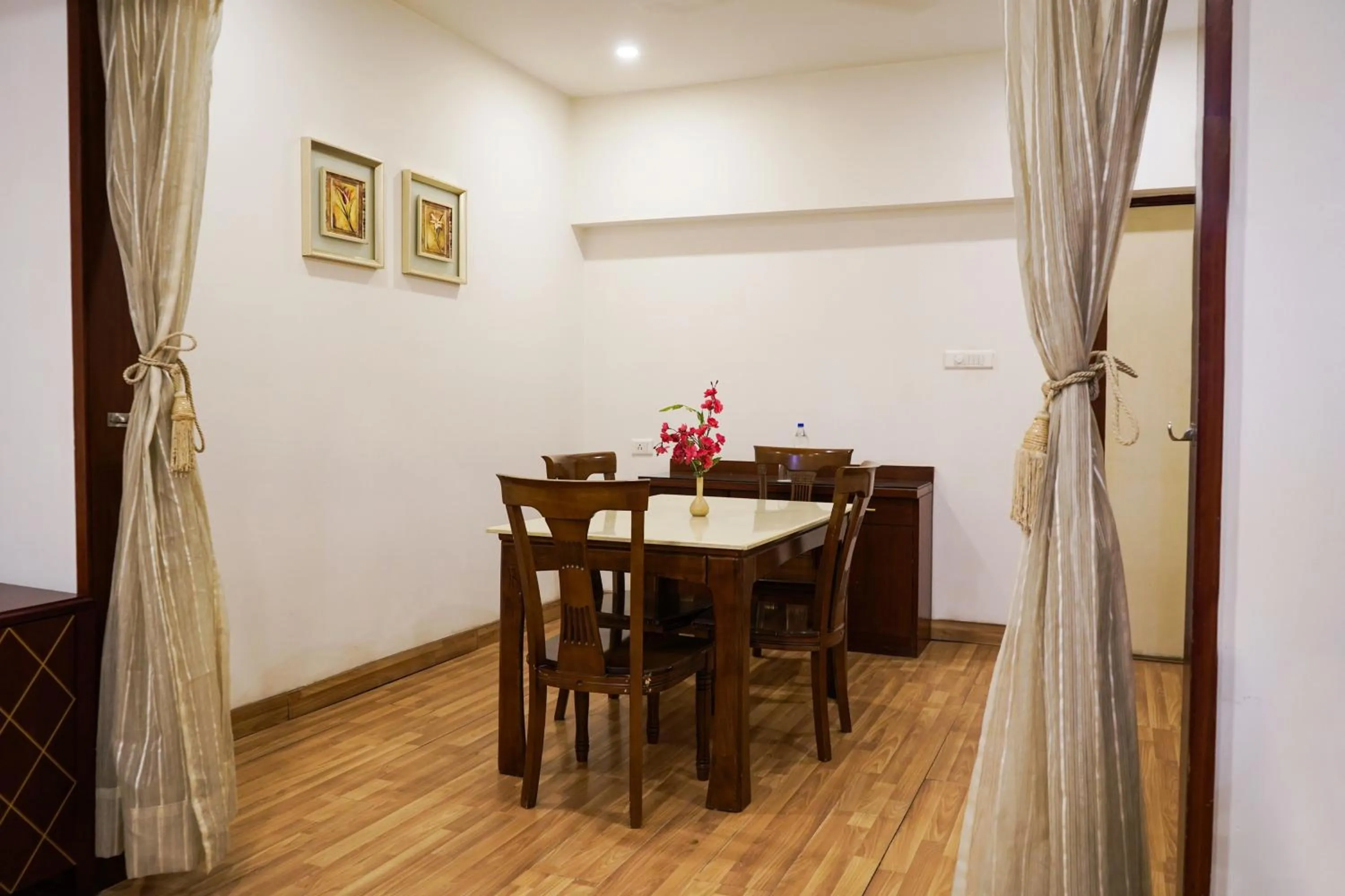 Dining Area in Hotel Adityaz
