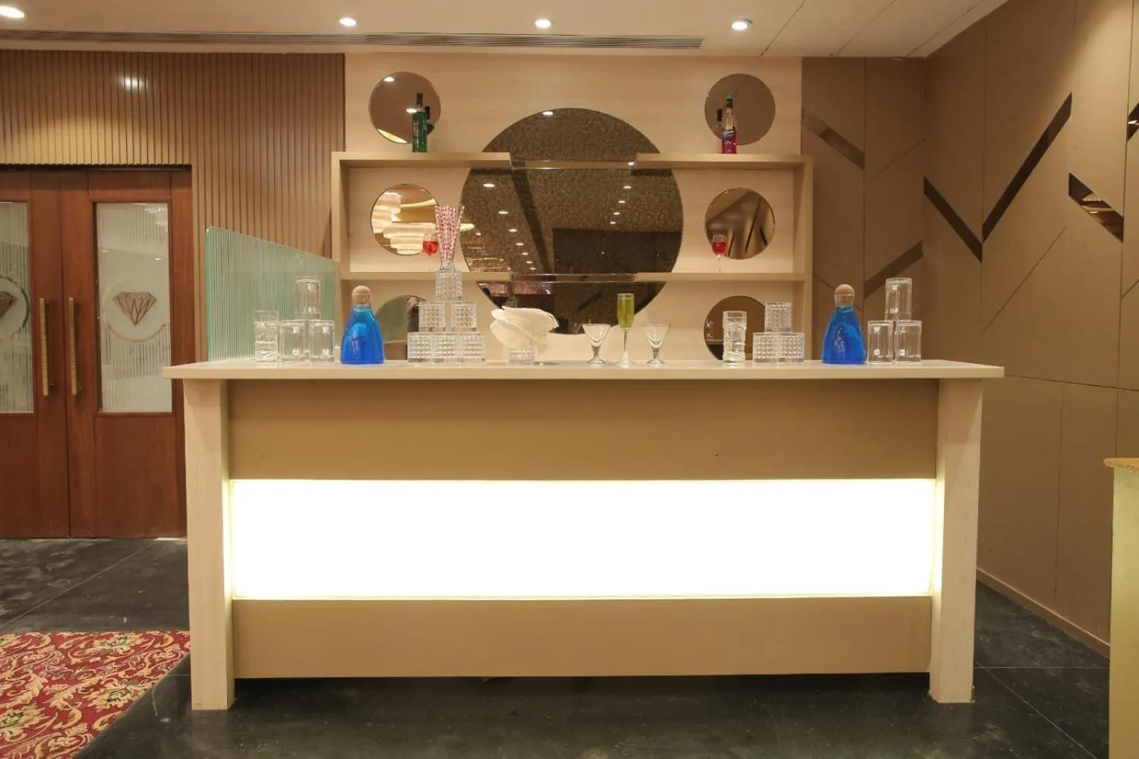 Lounge or bar in Hotel Adityaz