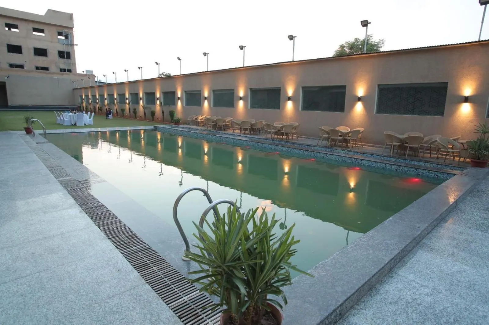Swimming Pool in Hotel Adityaz