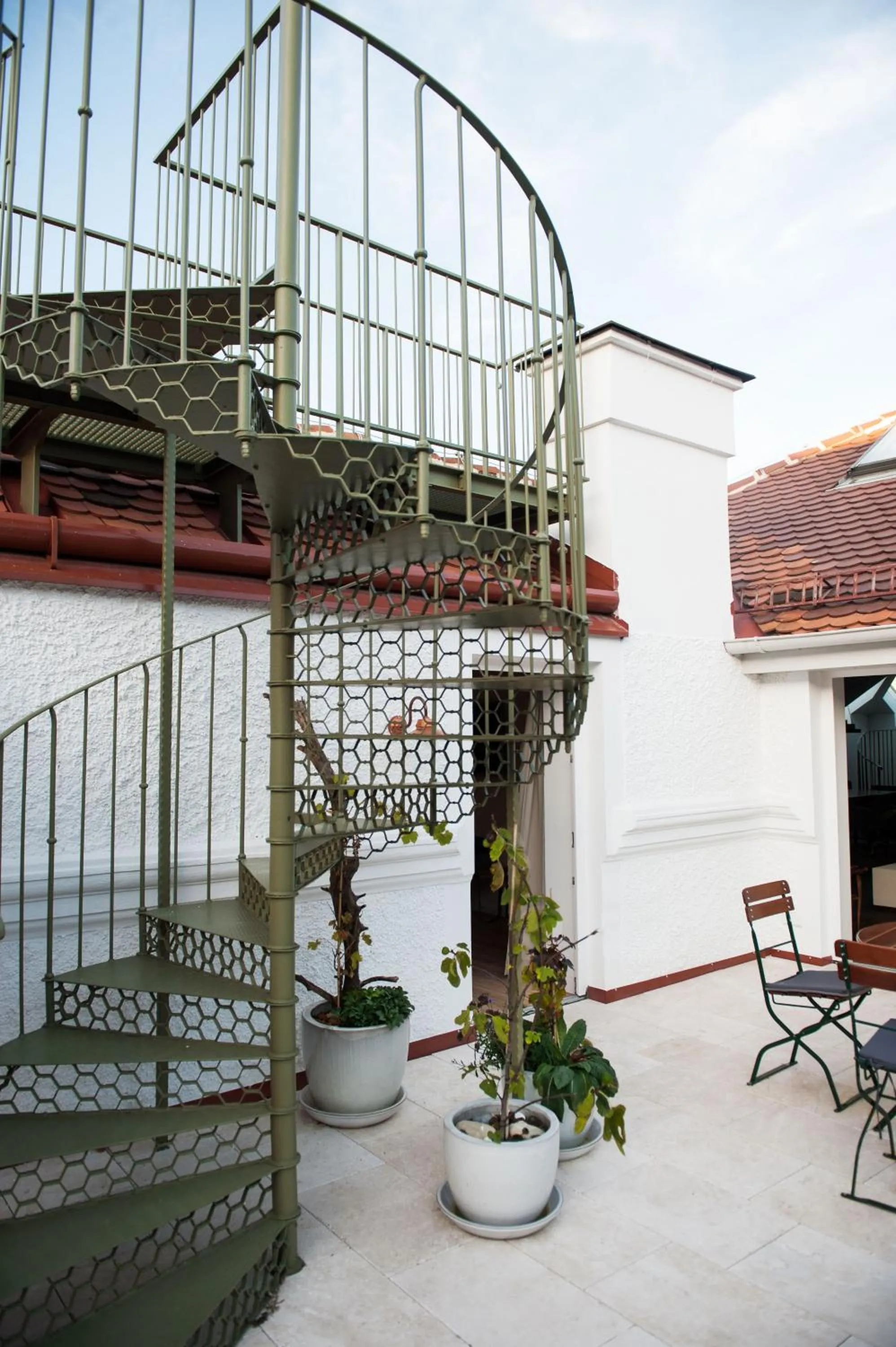Balcony/Terrace in Hotel Weitzer Graz - Centre of Graz