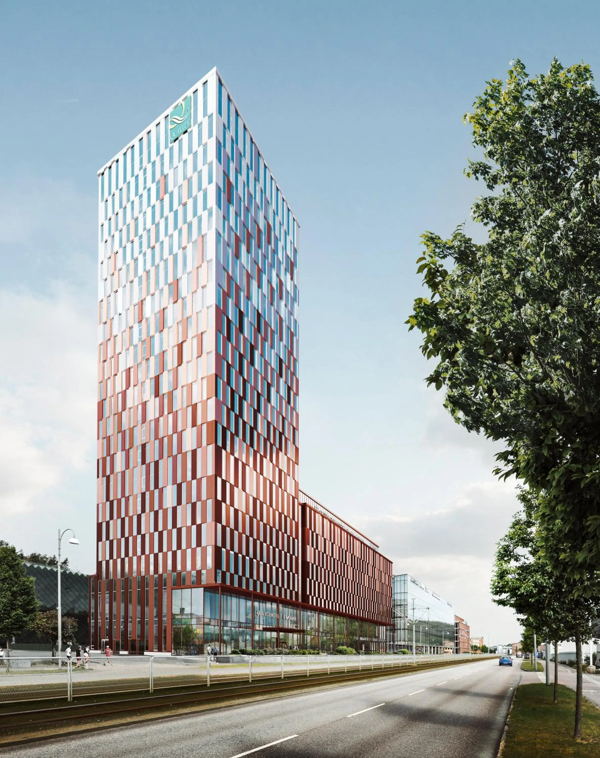 Property building in Quality Hotel The Weaver