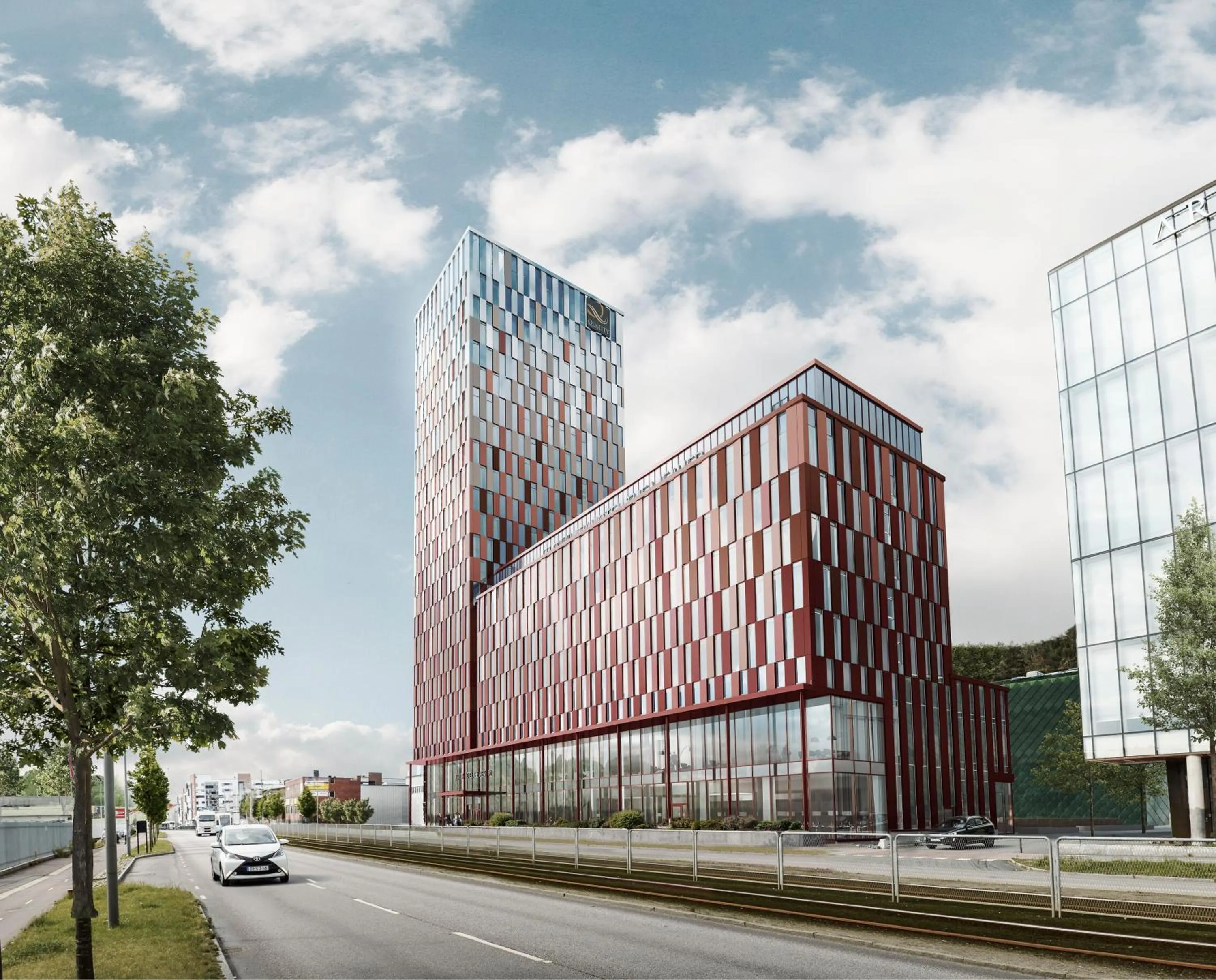 Property building in Quality Hotel The Weaver