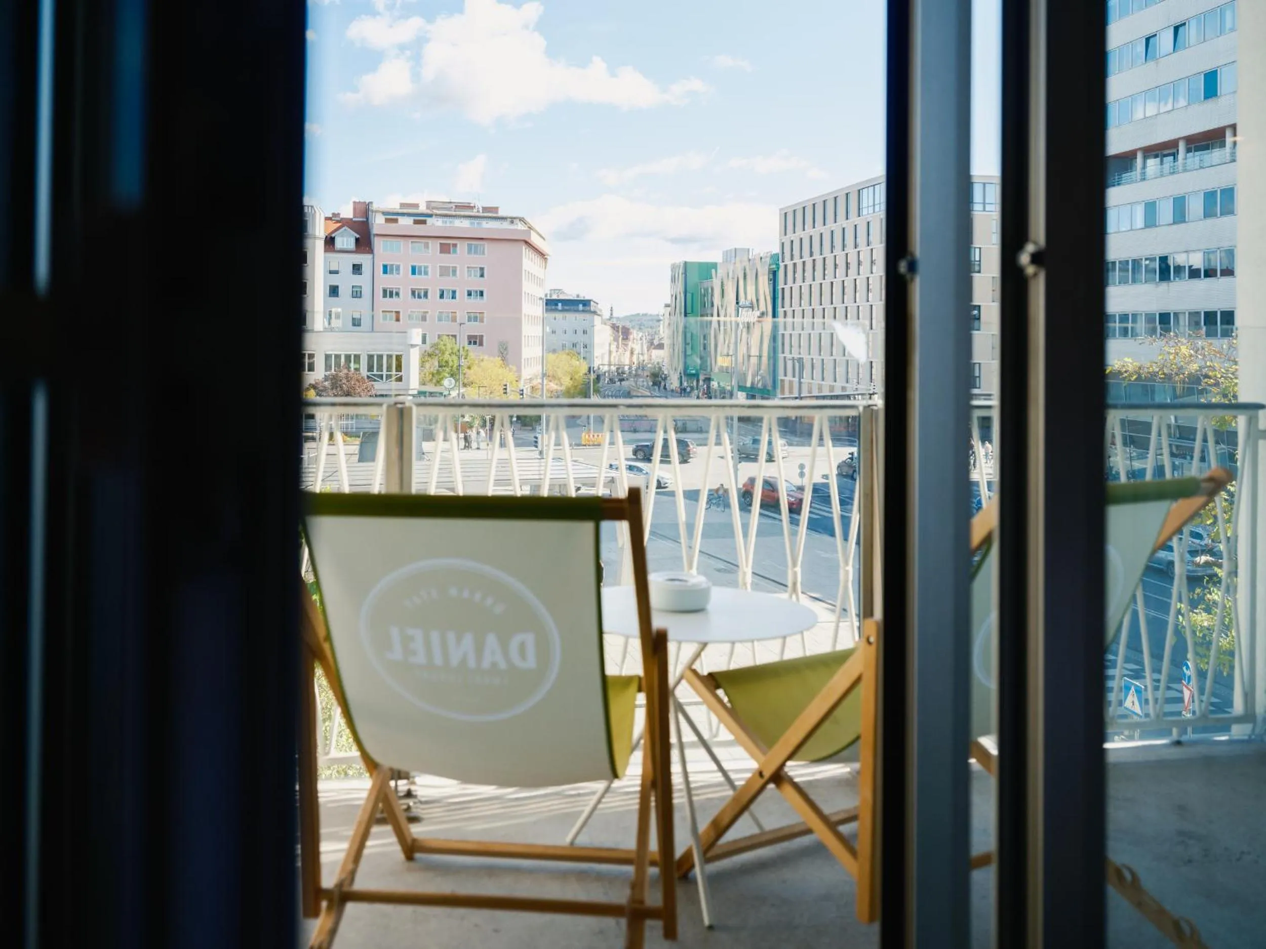 Balcony/Terrace in Hotel Daniel Graz - Smart Lifestyle Near City Centre