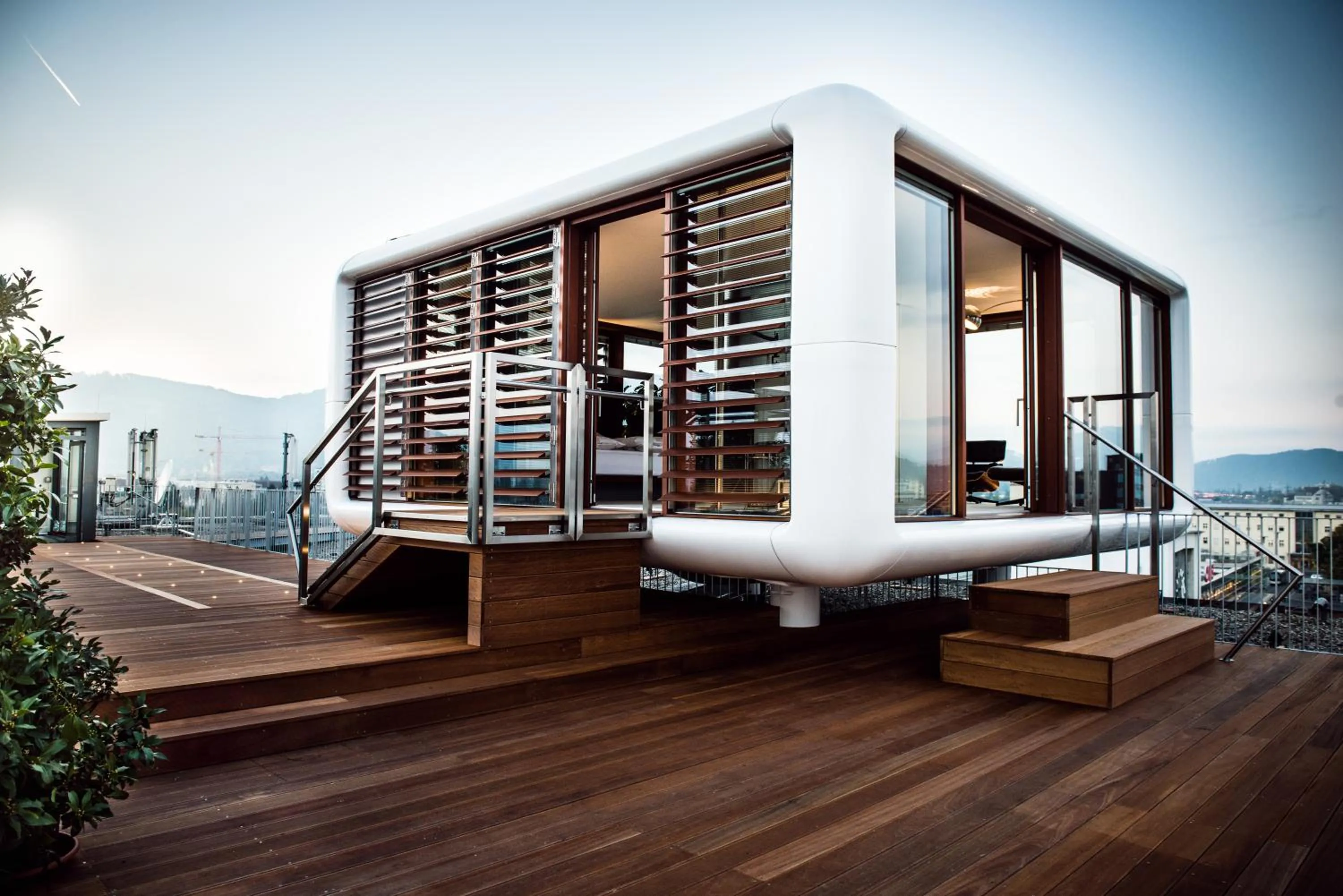 Balcony/Terrace in Hotel Daniel Graz - Smart Lifestyle Near City Centre