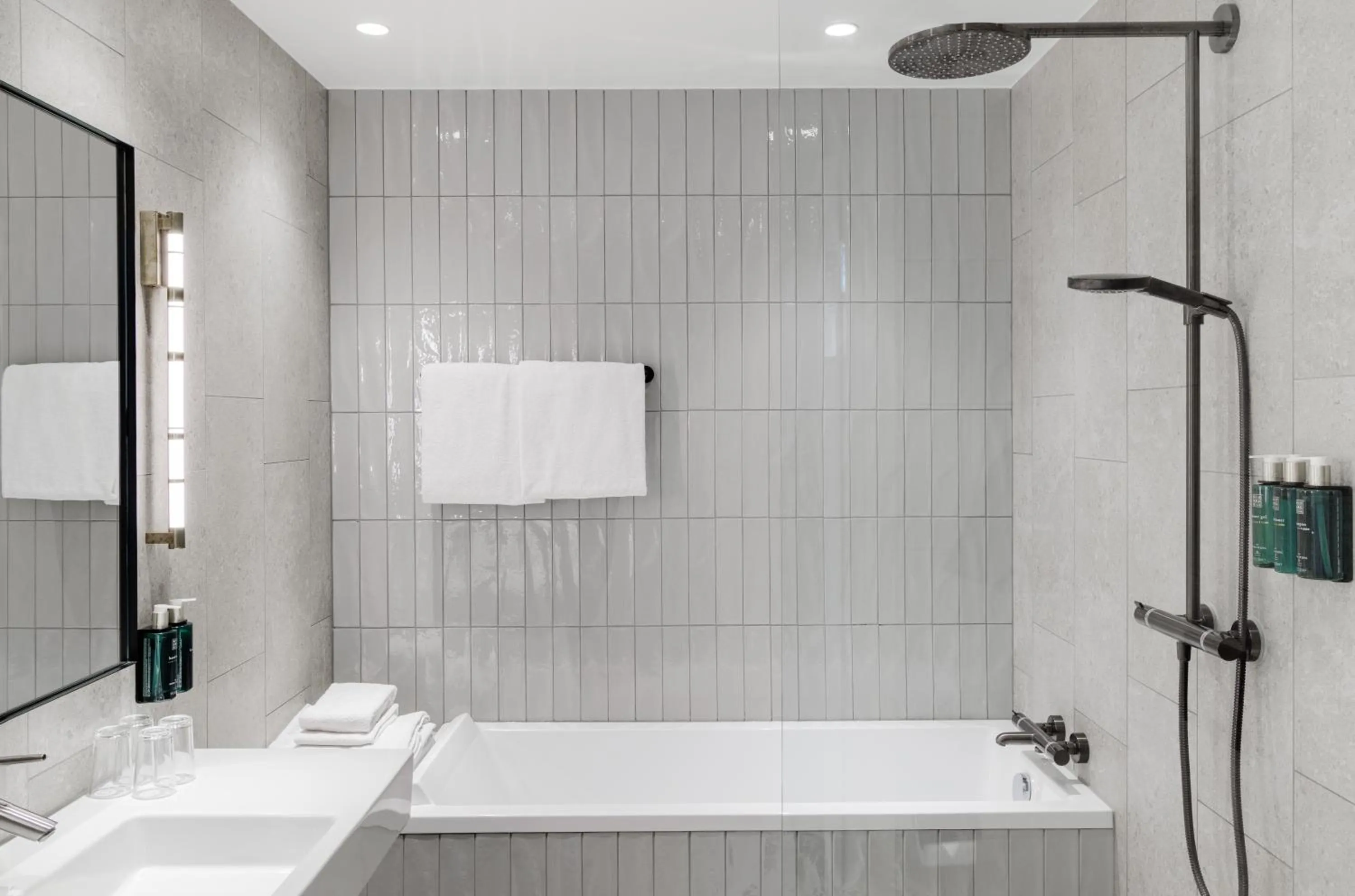 Bathroom in Clarion Collection Hotel Tapetfabriken