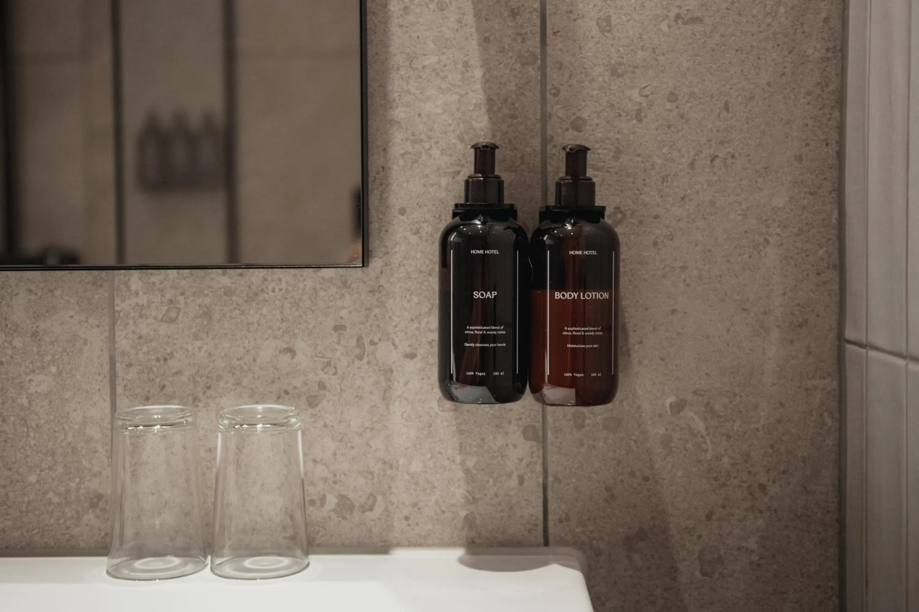 Bathroom in Home Hotel Tapetfabriken