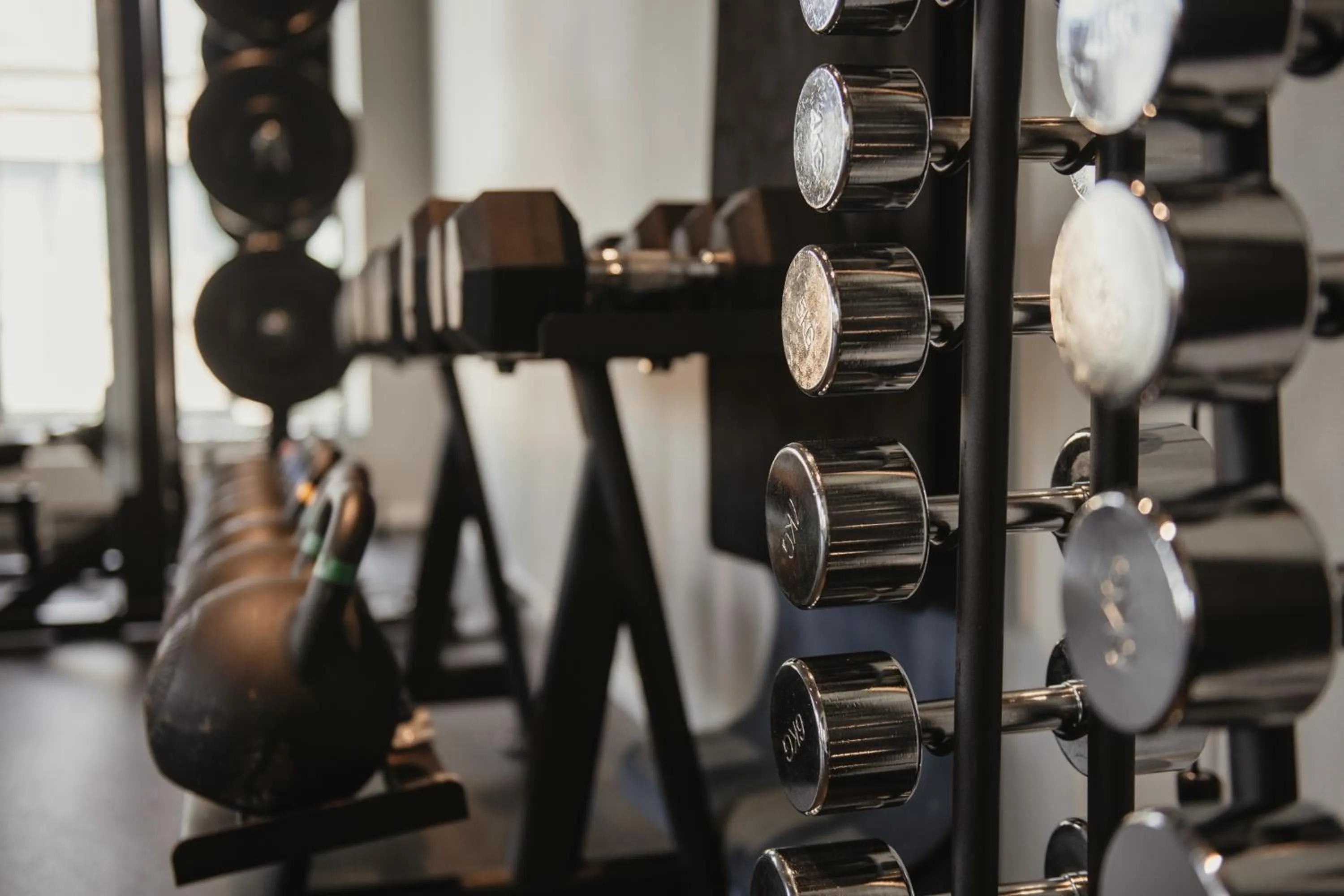 Fitness centre/facilities in Home Hotel Tapetfabriken