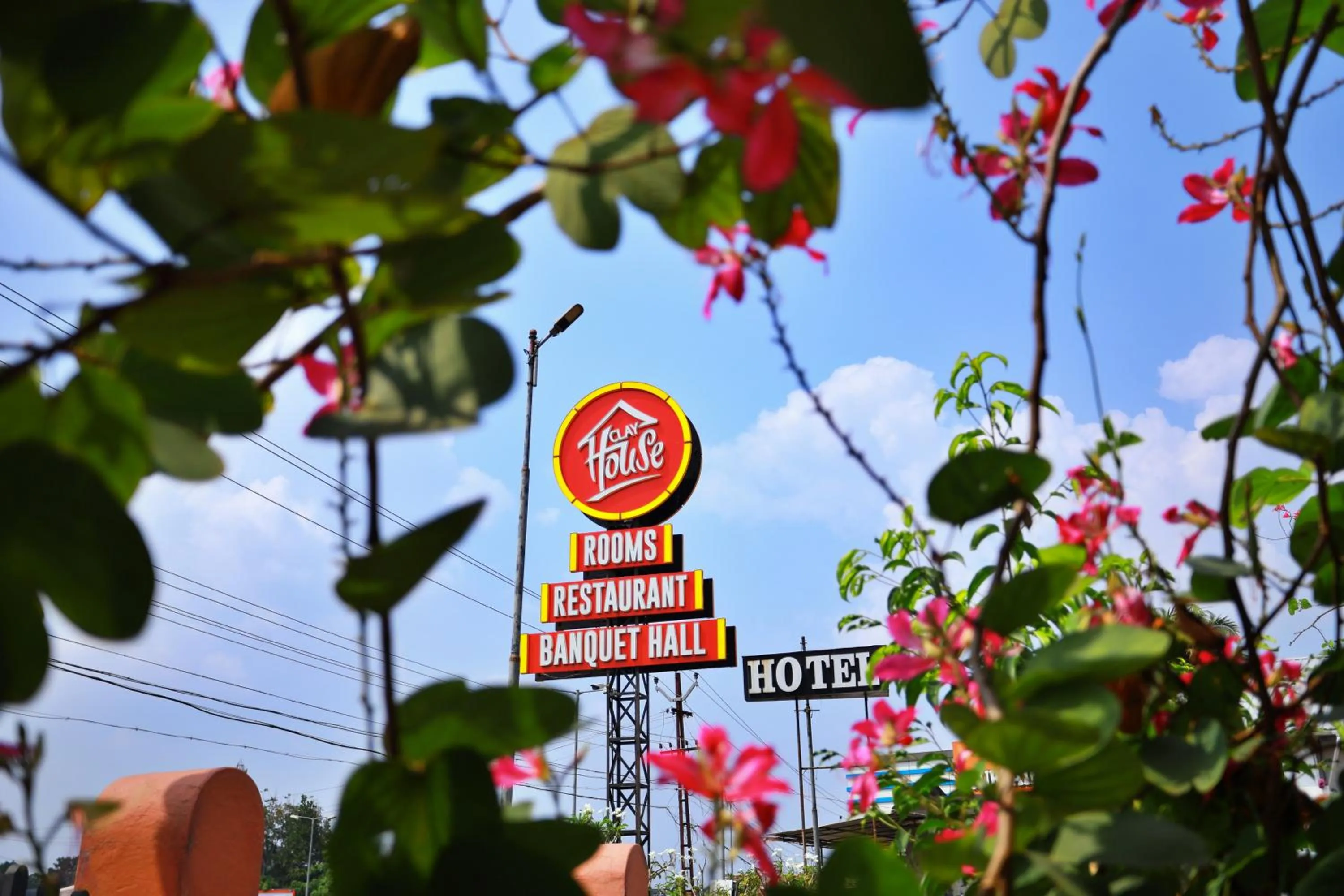 Property logo or sign in Clay House