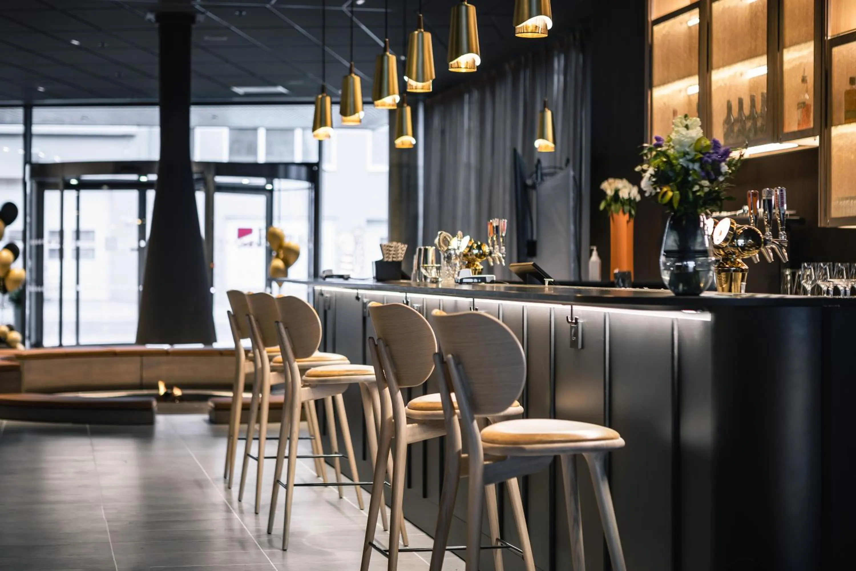 Lounge or bar in Quality Hotel Ramsalt