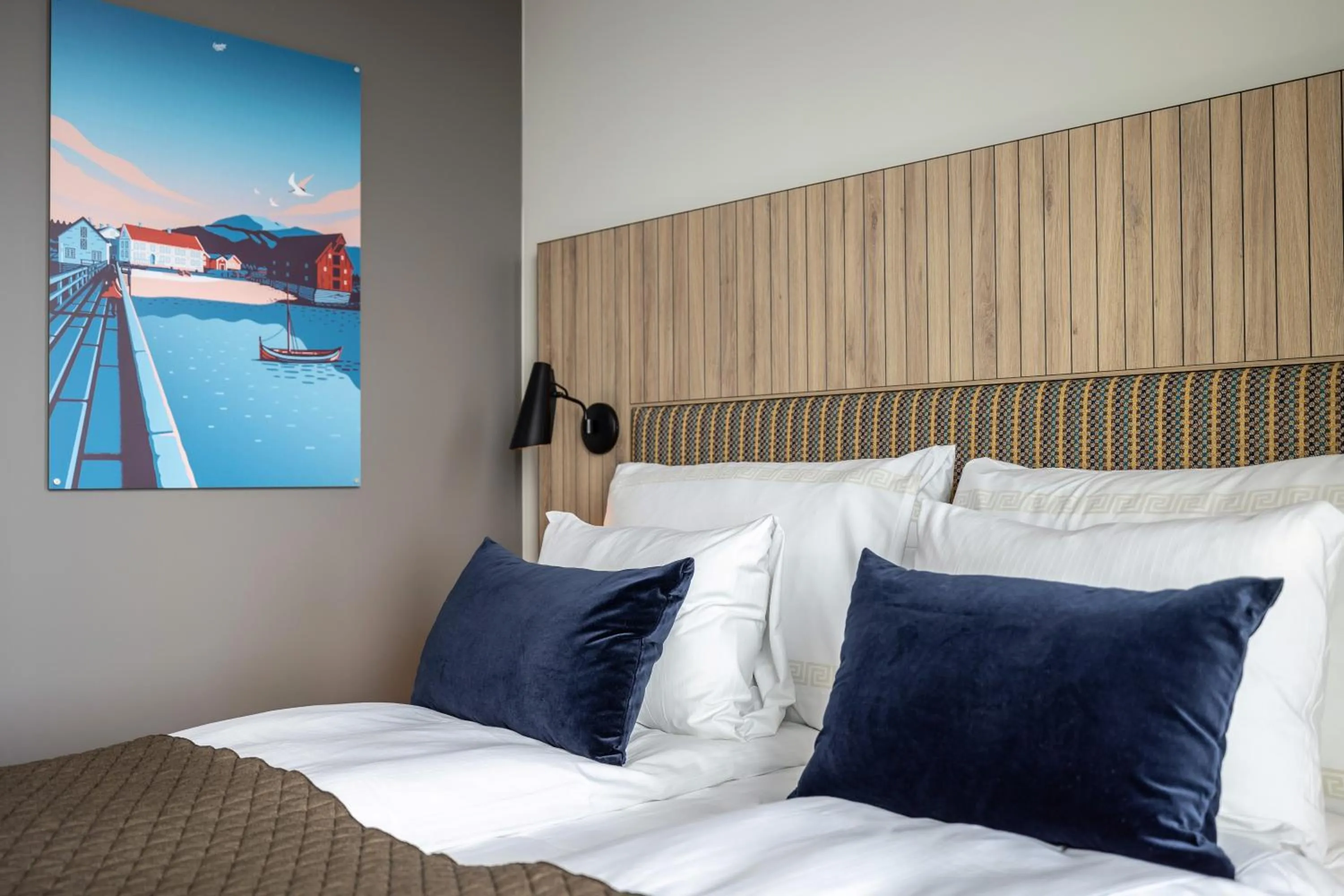 Bed in Quality Hotel Ramsalt