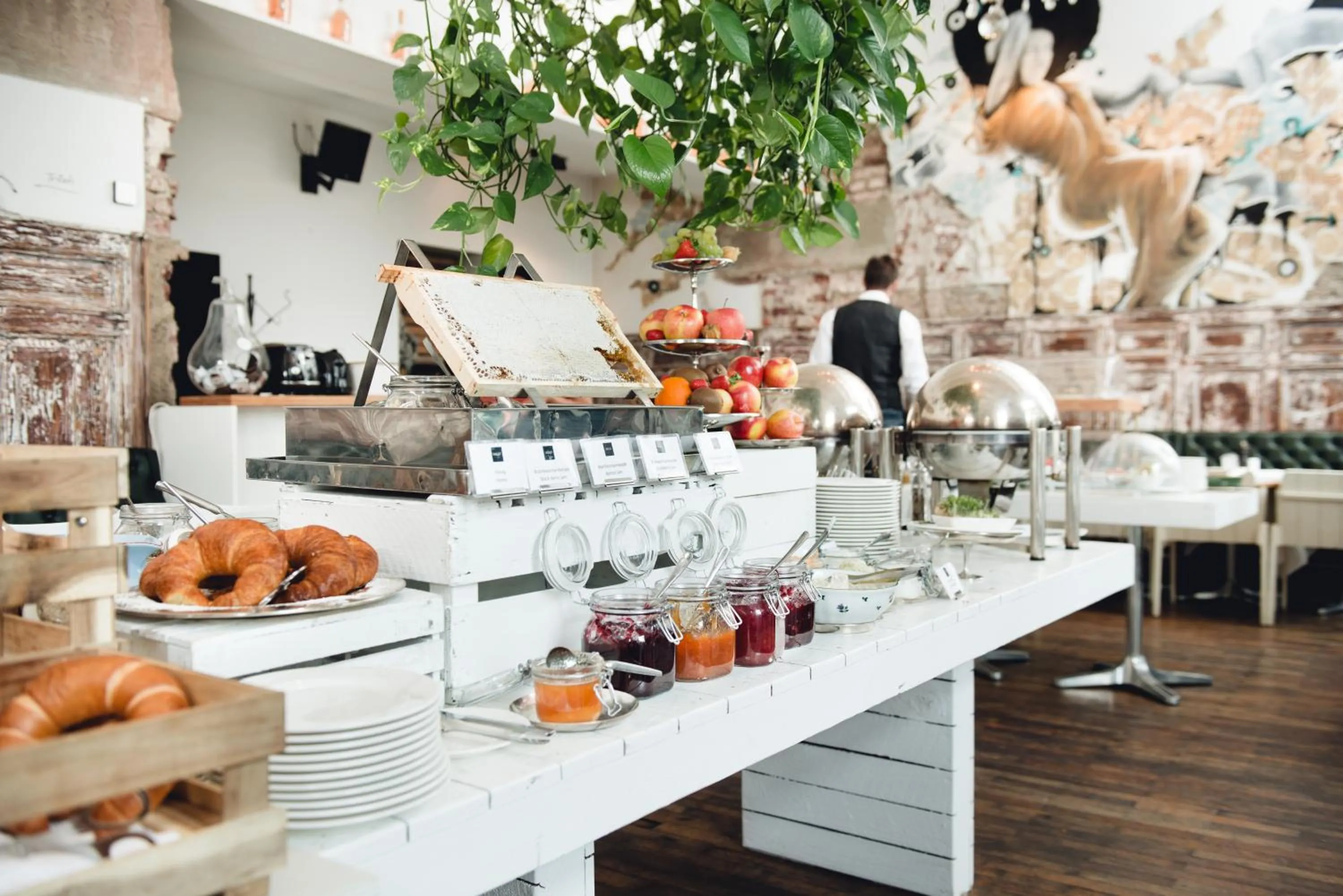 Buffet breakfast in Grand Hôtel Wiesler - Centre of Graz