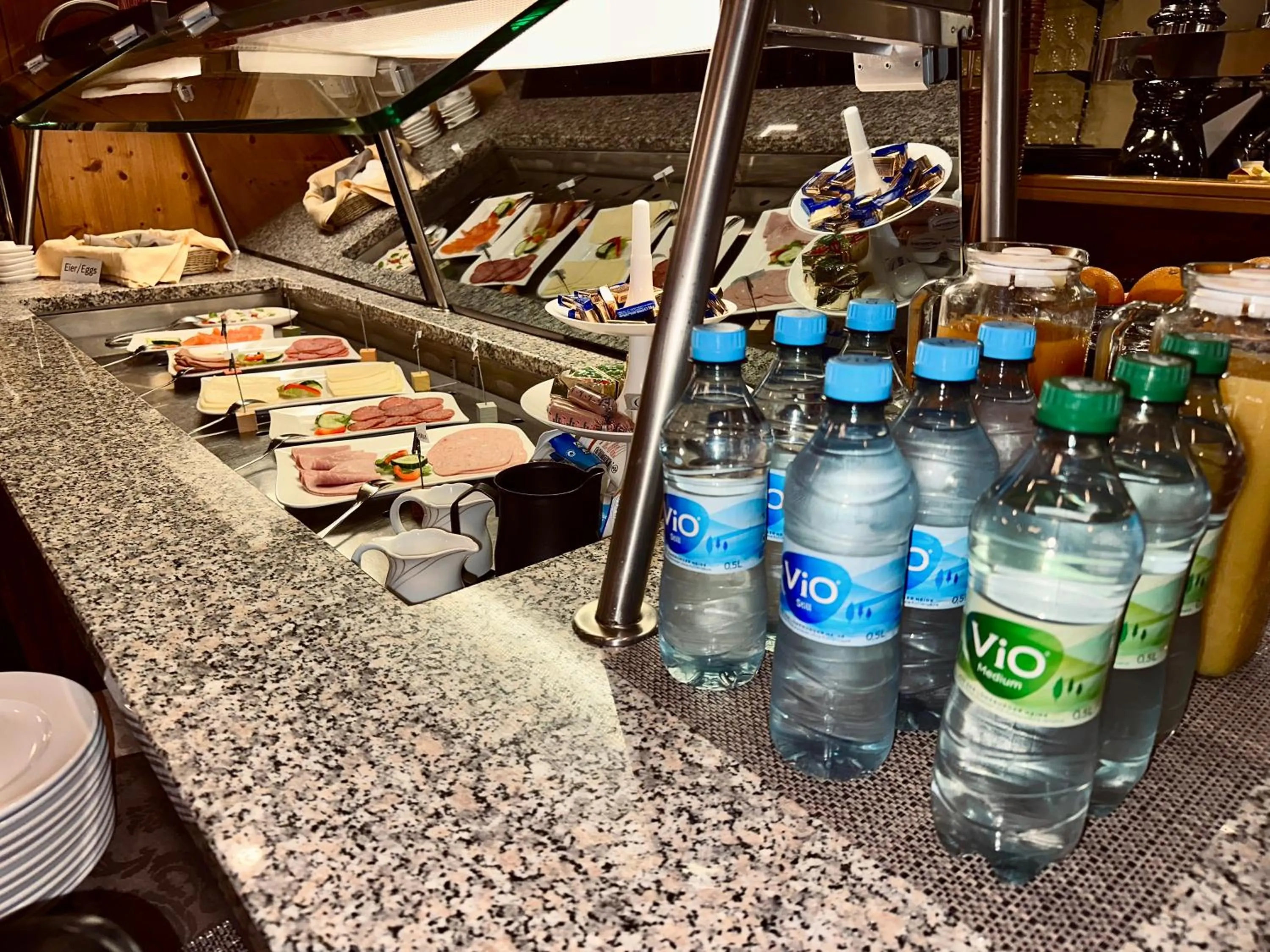 Buffet breakfast in E&D Hotel Rodgau