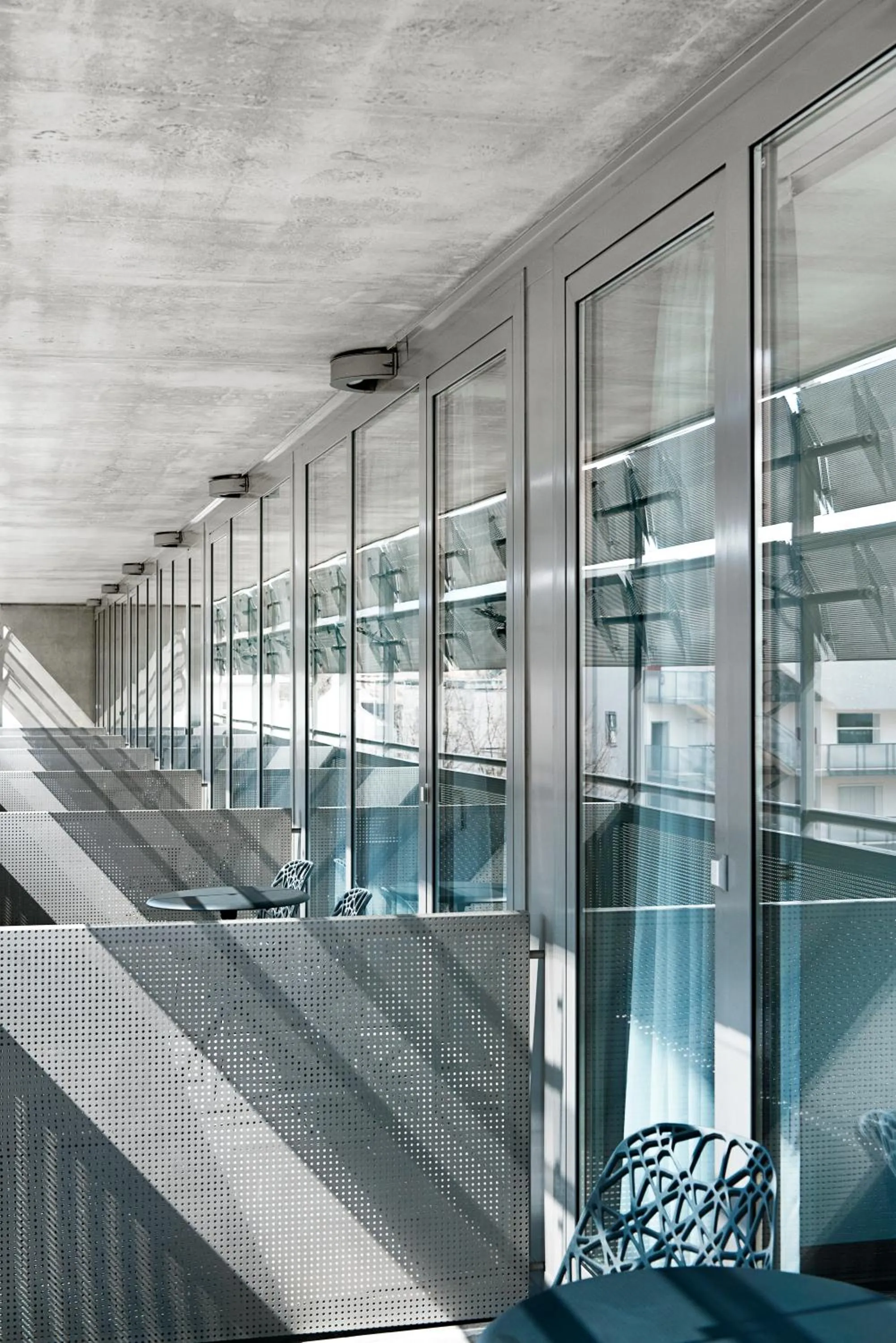 Patio in Augarten Art Hotel, a Member of Design Hotels