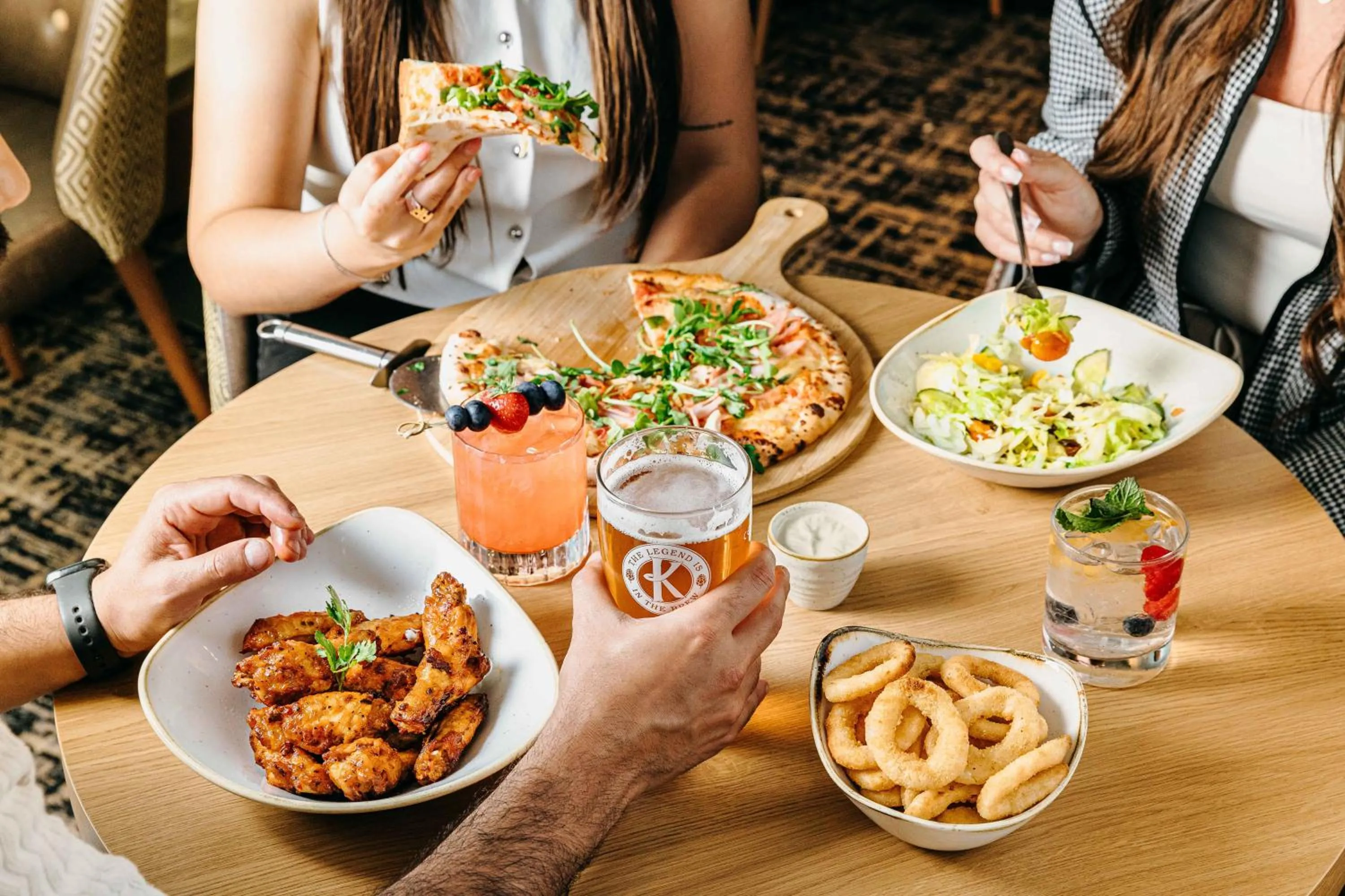 Restaurant/places to eat in Point A Hotel Dublin Parnell Street